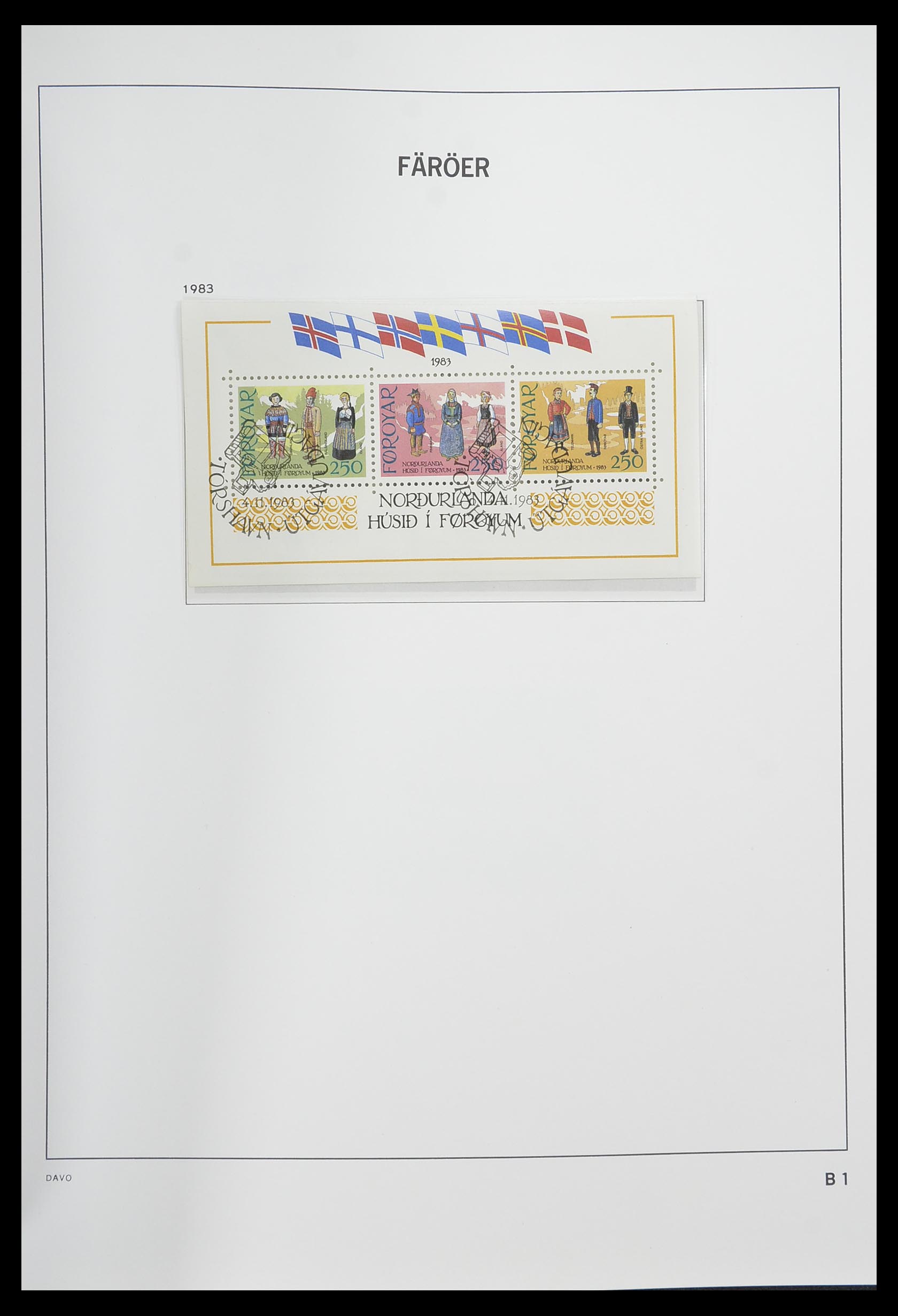 33564 049 - Postzegelverzameling 33564 Faeroer 1975-2006.