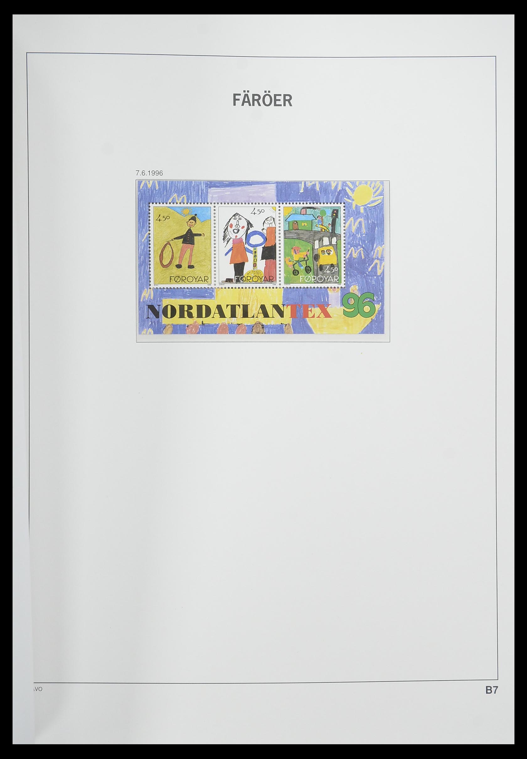33564 055 - Postzegelverzameling 33564 Faeroer 1975-2006.