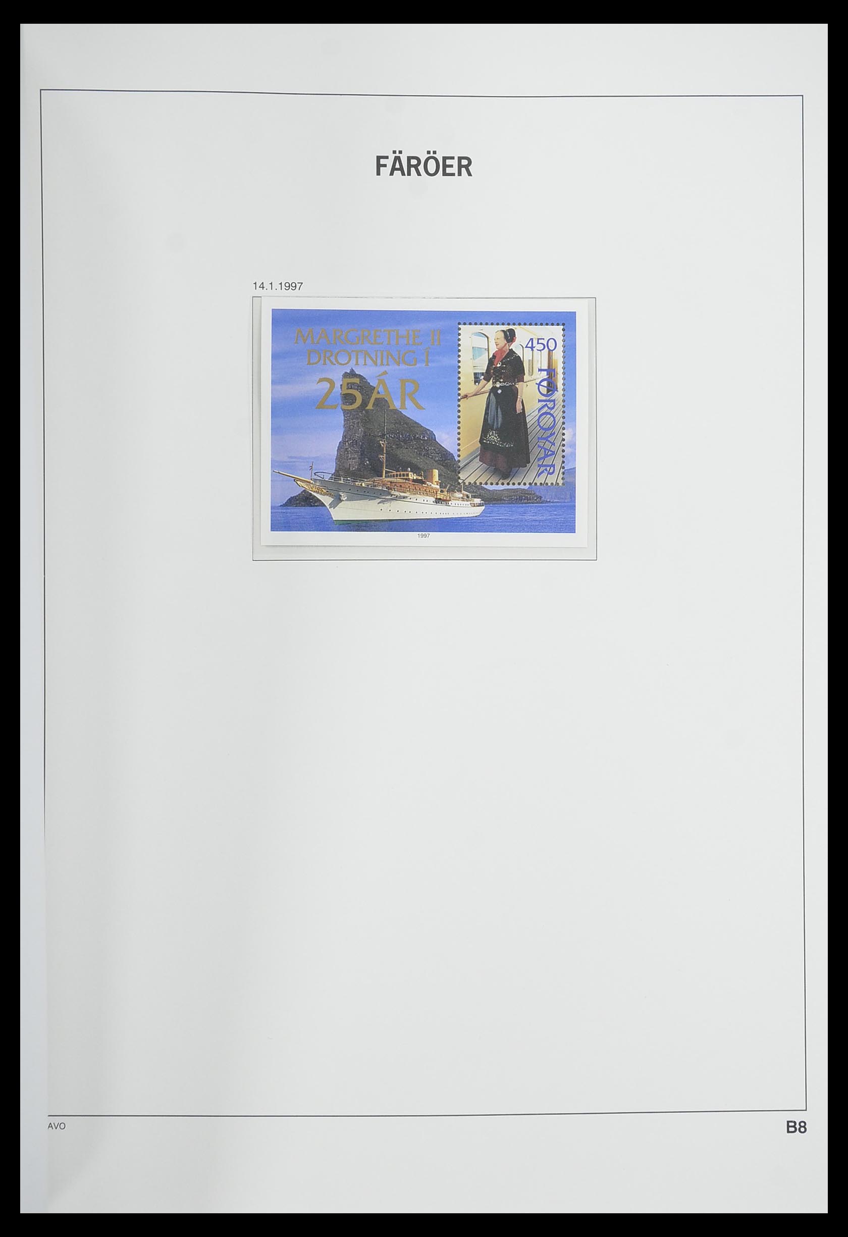 33564 056 - Postzegelverzameling 33564 Faeroer 1975-2006.