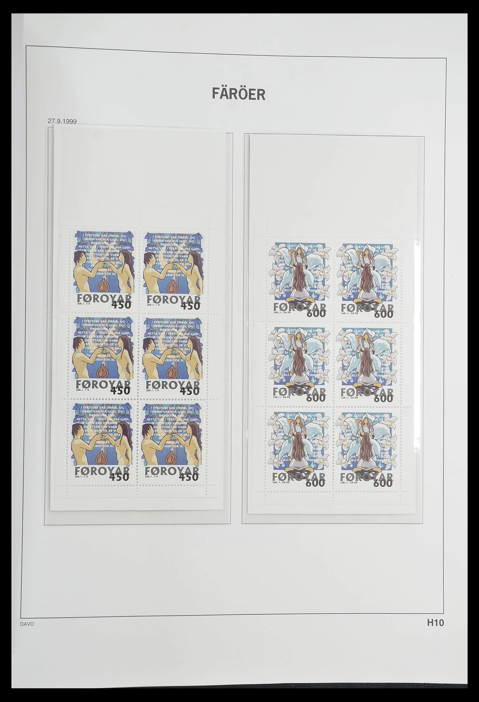 33564 075 - Postzegelverzameling 33564 Faeroer 1975-2006.