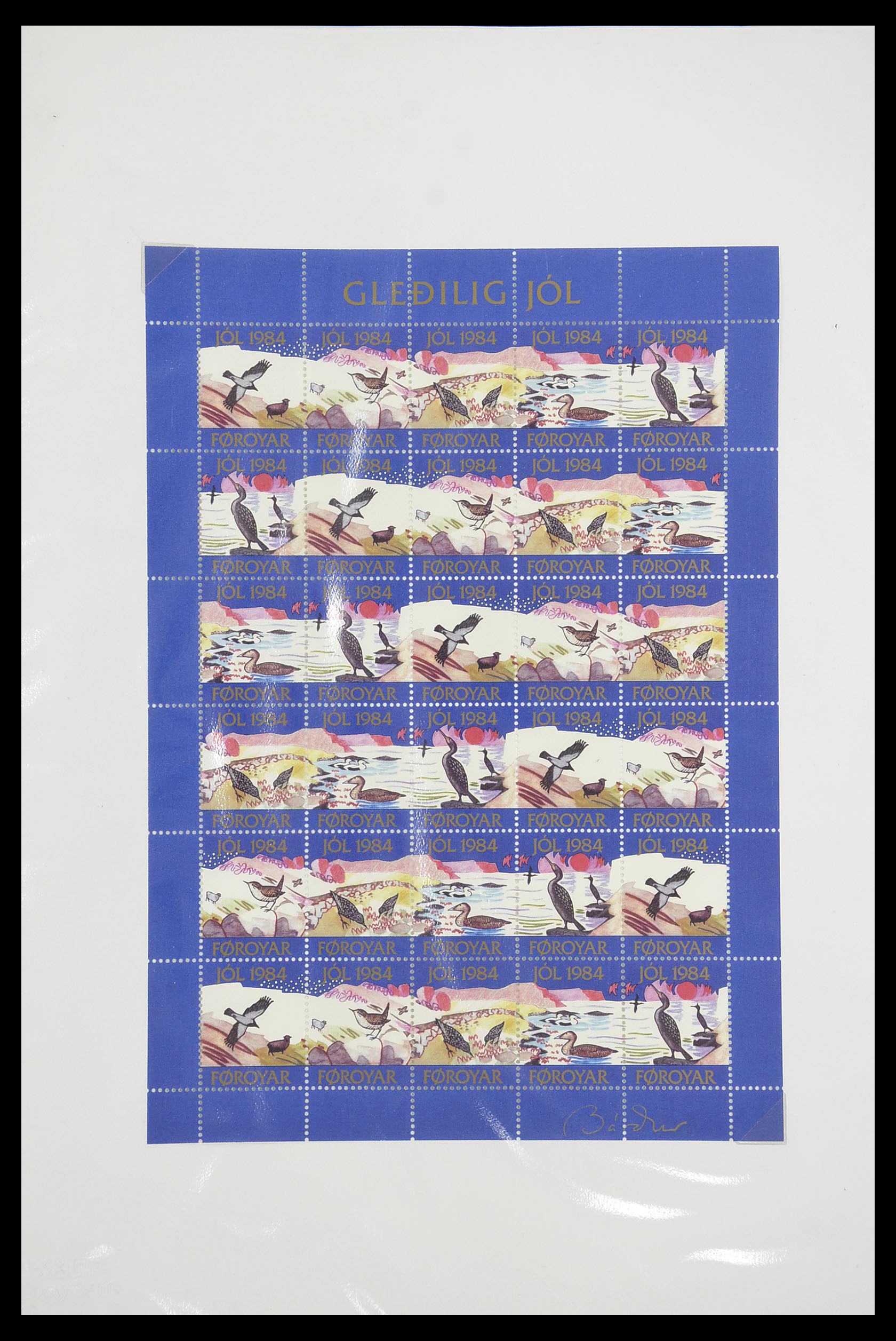 33564 077 - Postzegelverzameling 33564 Faeroer 1975-2006.