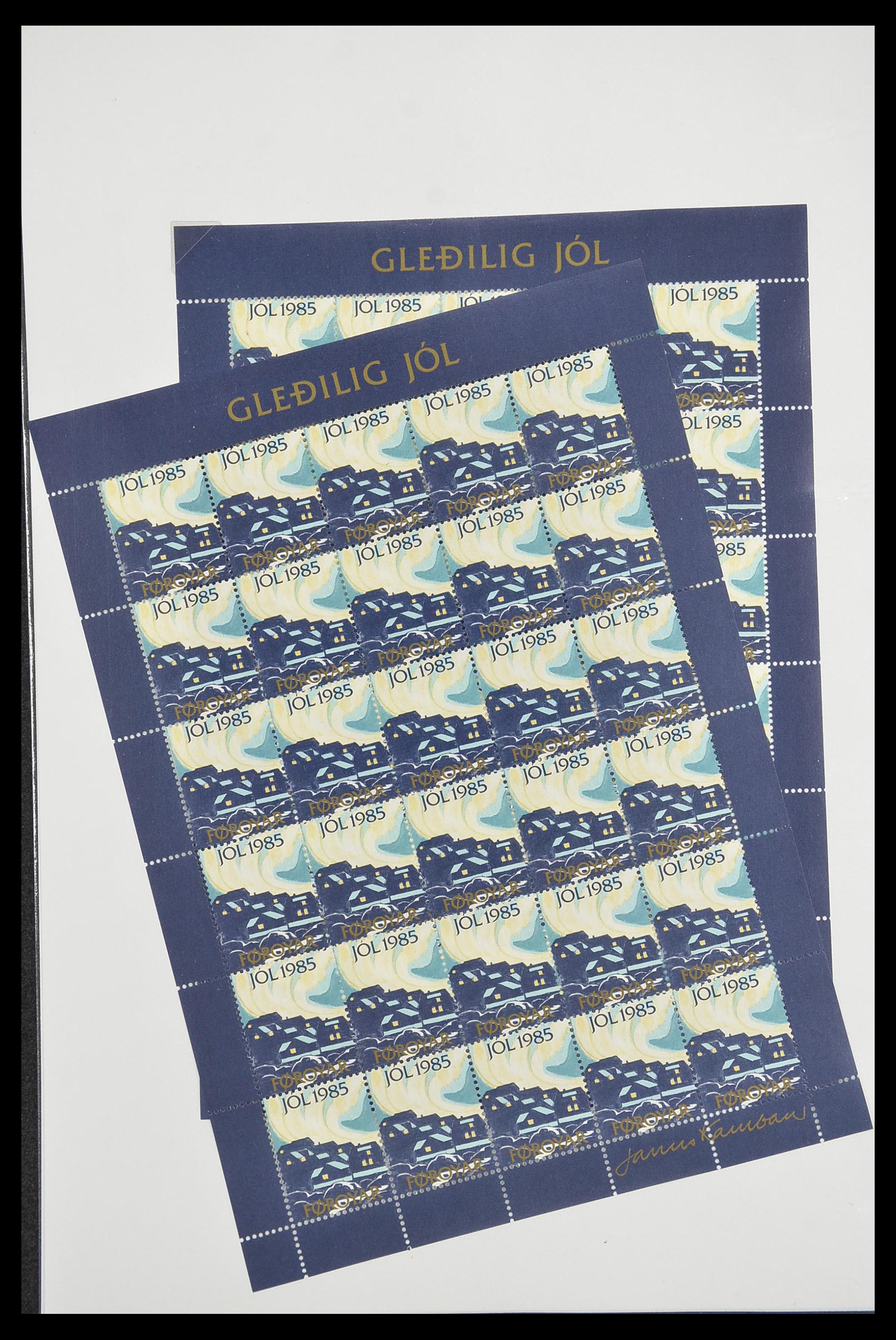 33564 078 - Postzegelverzameling 33564 Faeroer 1975-2006.