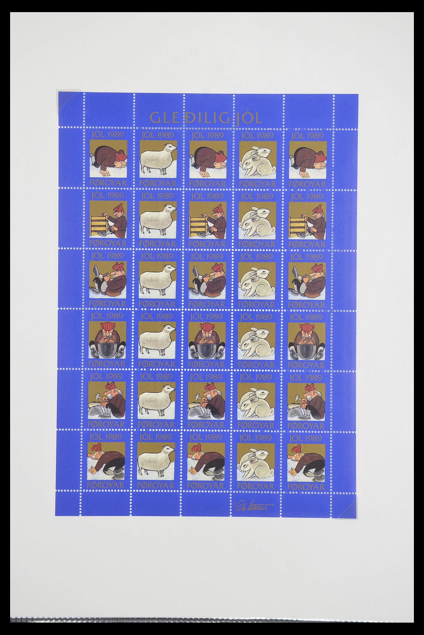 33564 082 - Postzegelverzameling 33564 Faeroer 1975-2006.