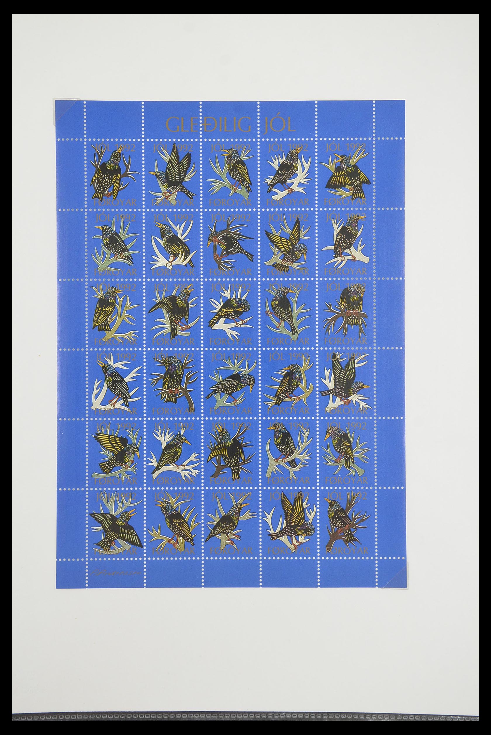 33564 085 - Postzegelverzameling 33564 Faeroer 1975-2006.