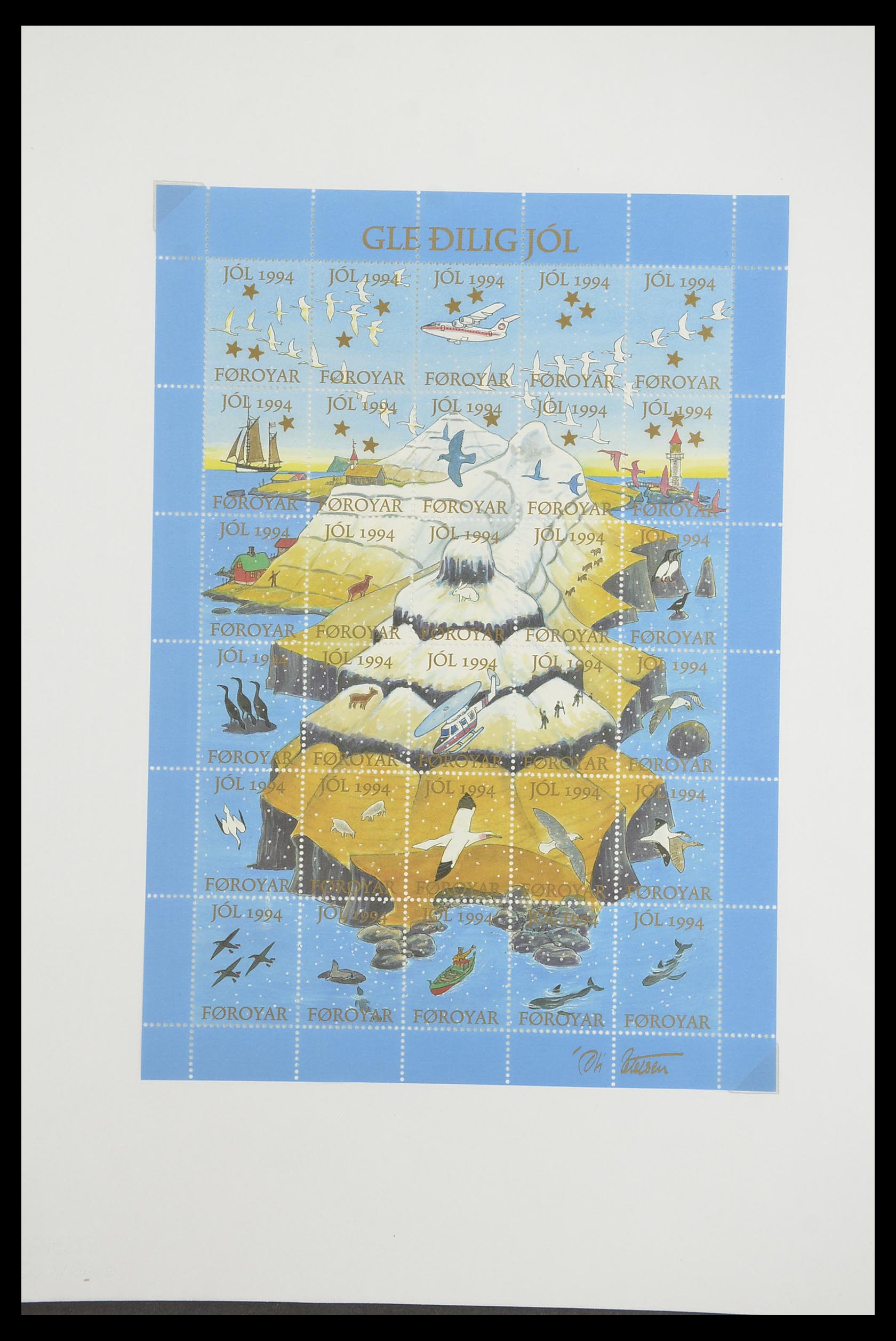 33564 087 - Postzegelverzameling 33564 Faeroer 1975-2006.