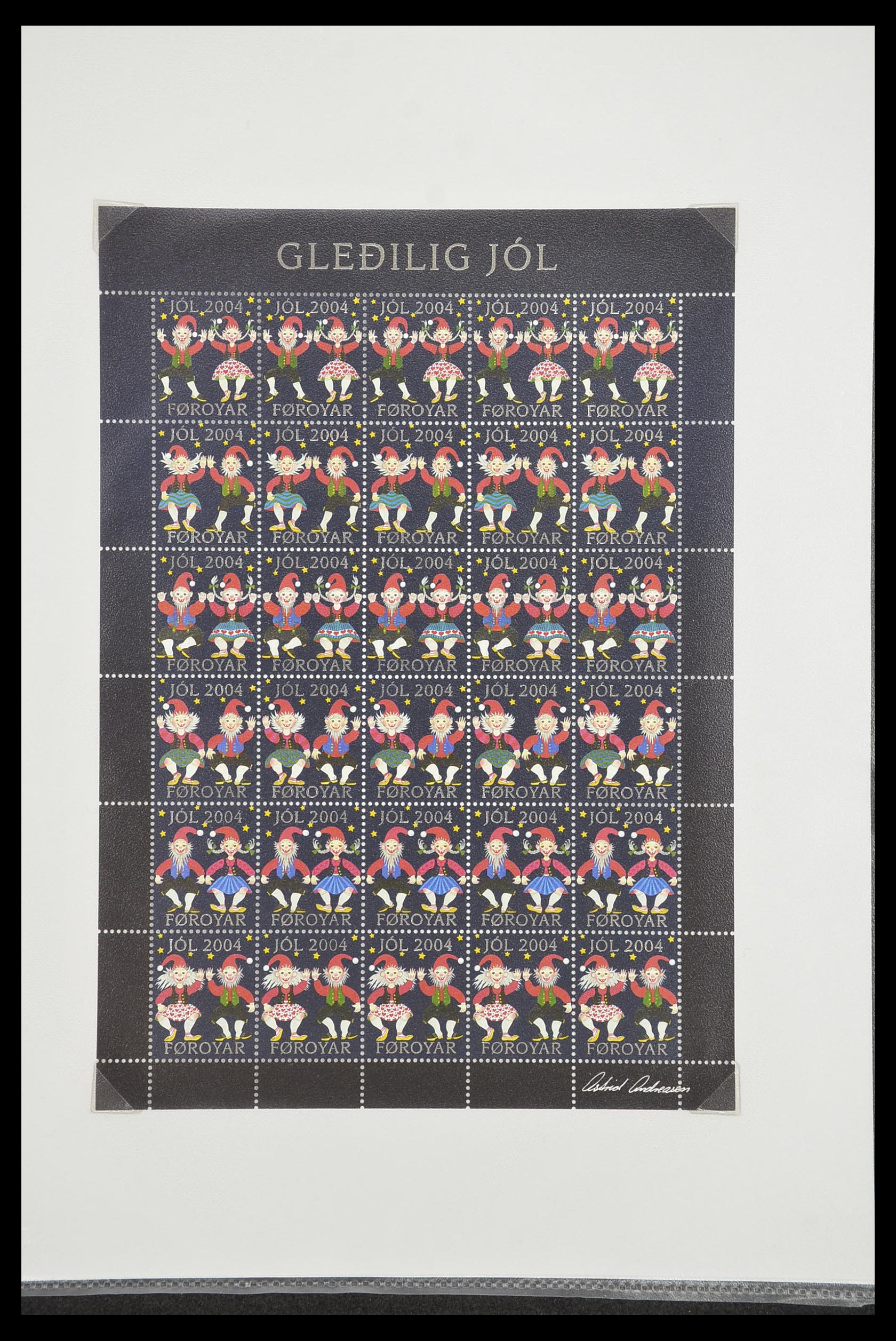 33564 092 - Postzegelverzameling 33564 Faeroer 1975-2006.