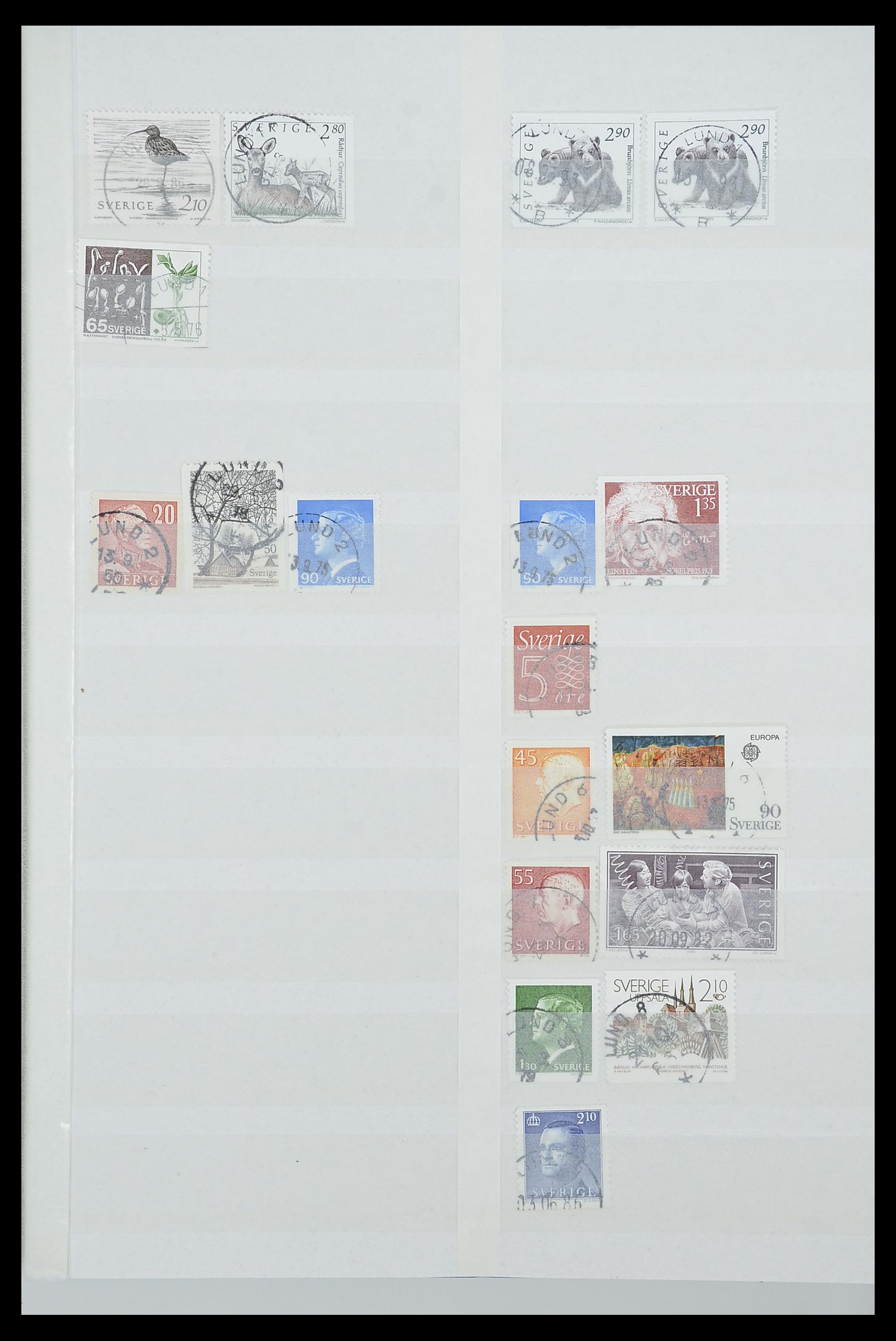 33566 051 - Postzegelverzameling 33566 Zweden stempels vanaf 1886.