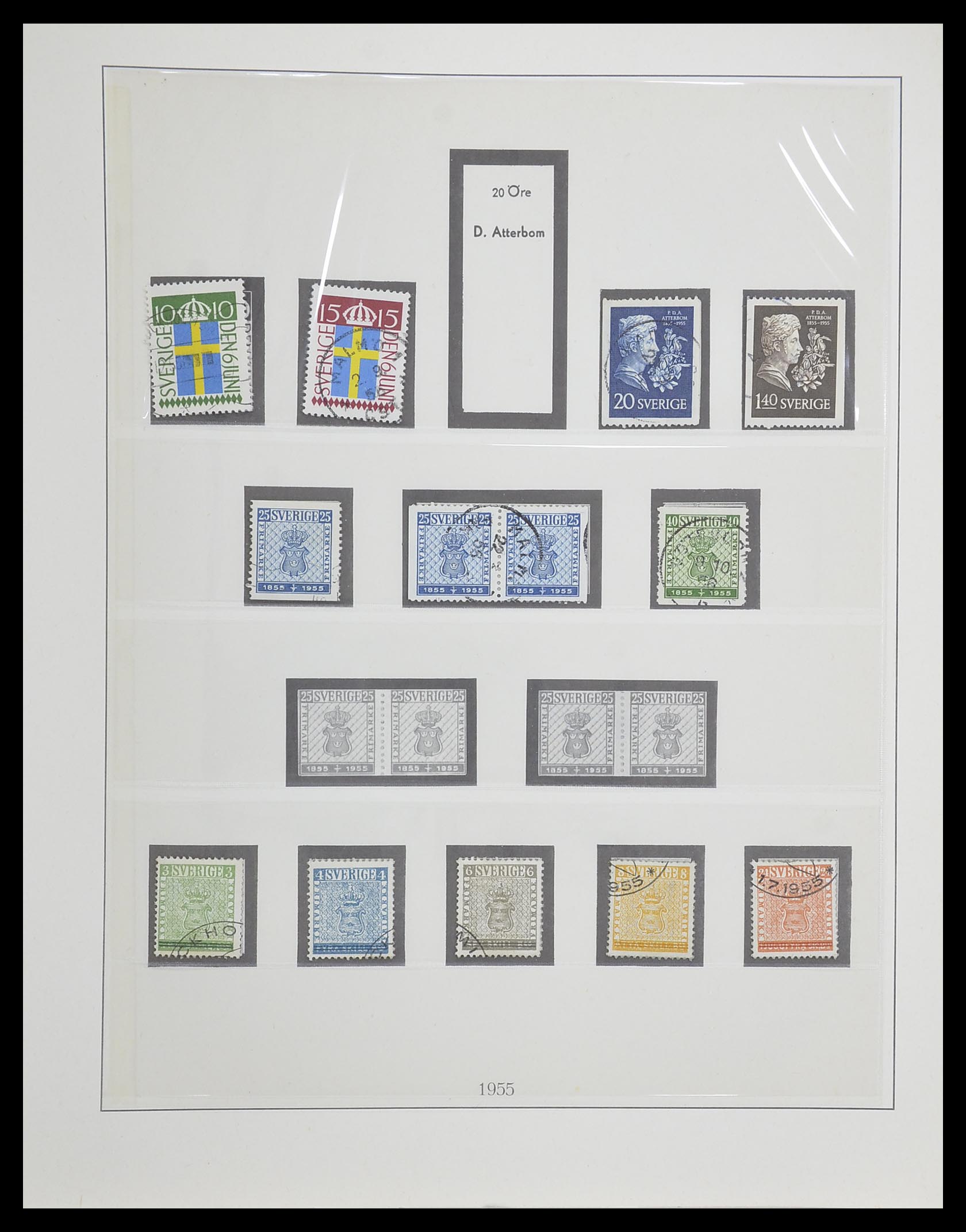33567 049 - Postzegelverzameling 33567 Zweden 1855-1976.