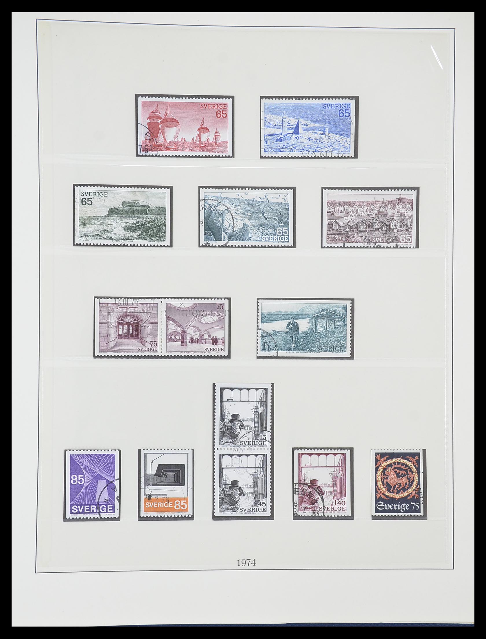 33567 106 - Postzegelverzameling 33567 Zweden 1855-1976.