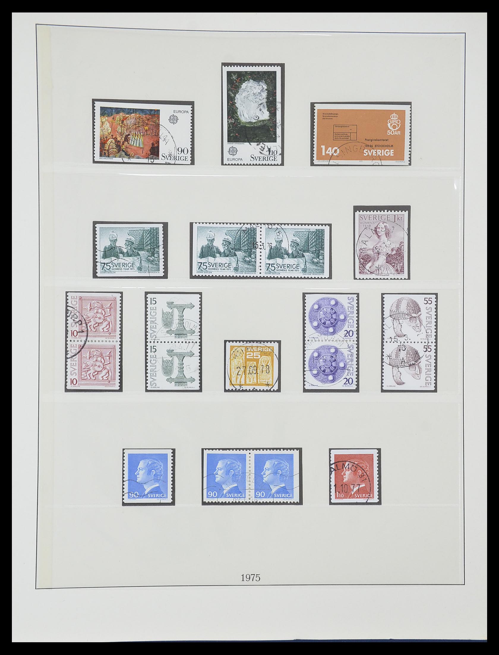 33567 108 - Postzegelverzameling 33567 Zweden 1855-1976.