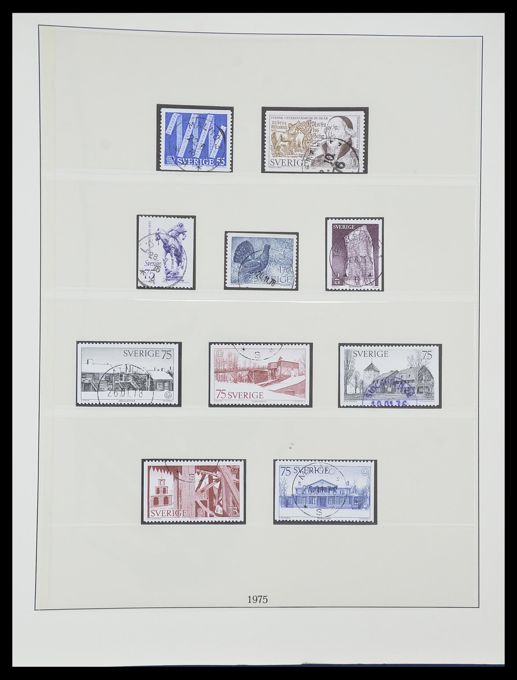33567 109 - Postzegelverzameling 33567 Zweden 1855-1976.