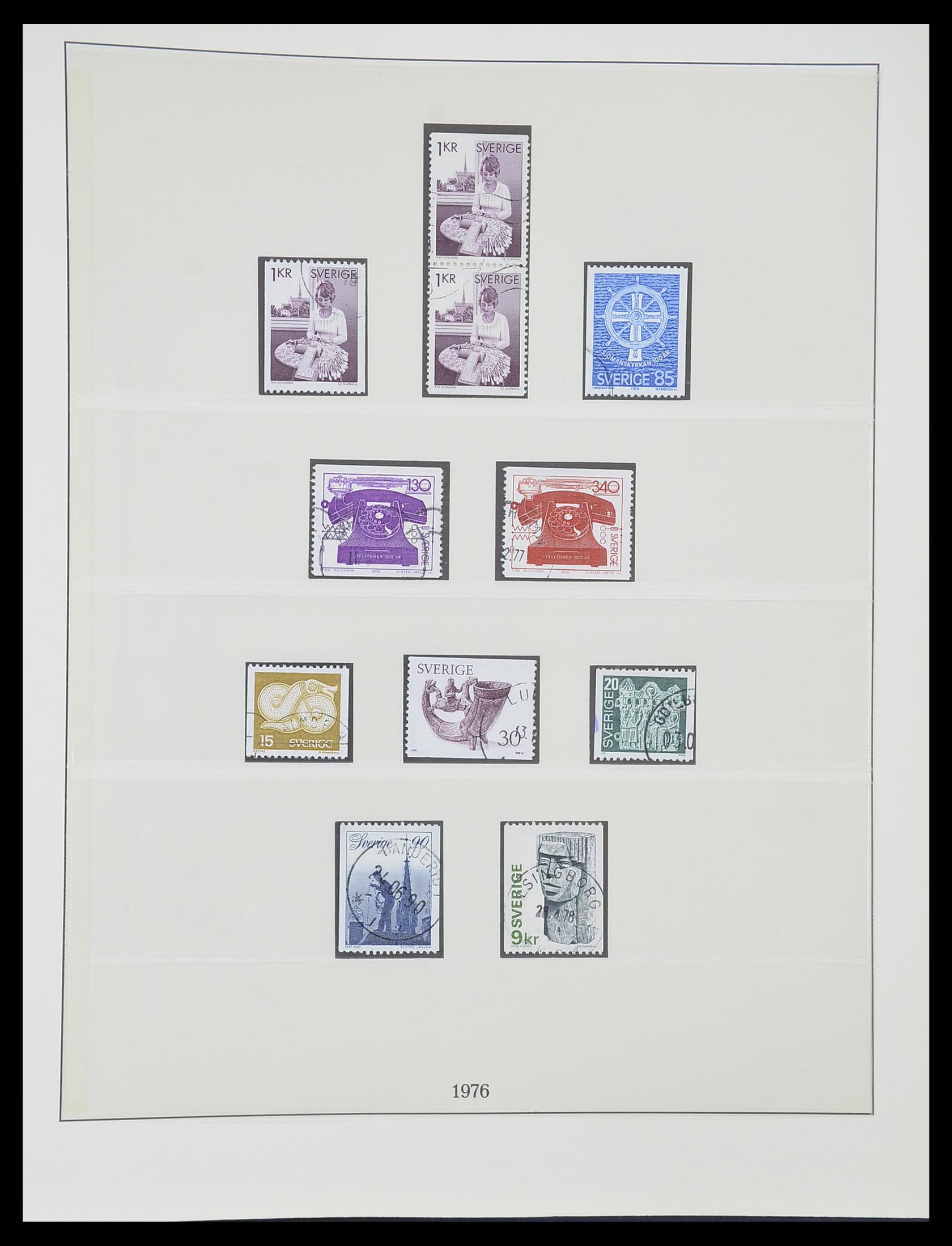 33567 113 - Postzegelverzameling 33567 Zweden 1855-1976.