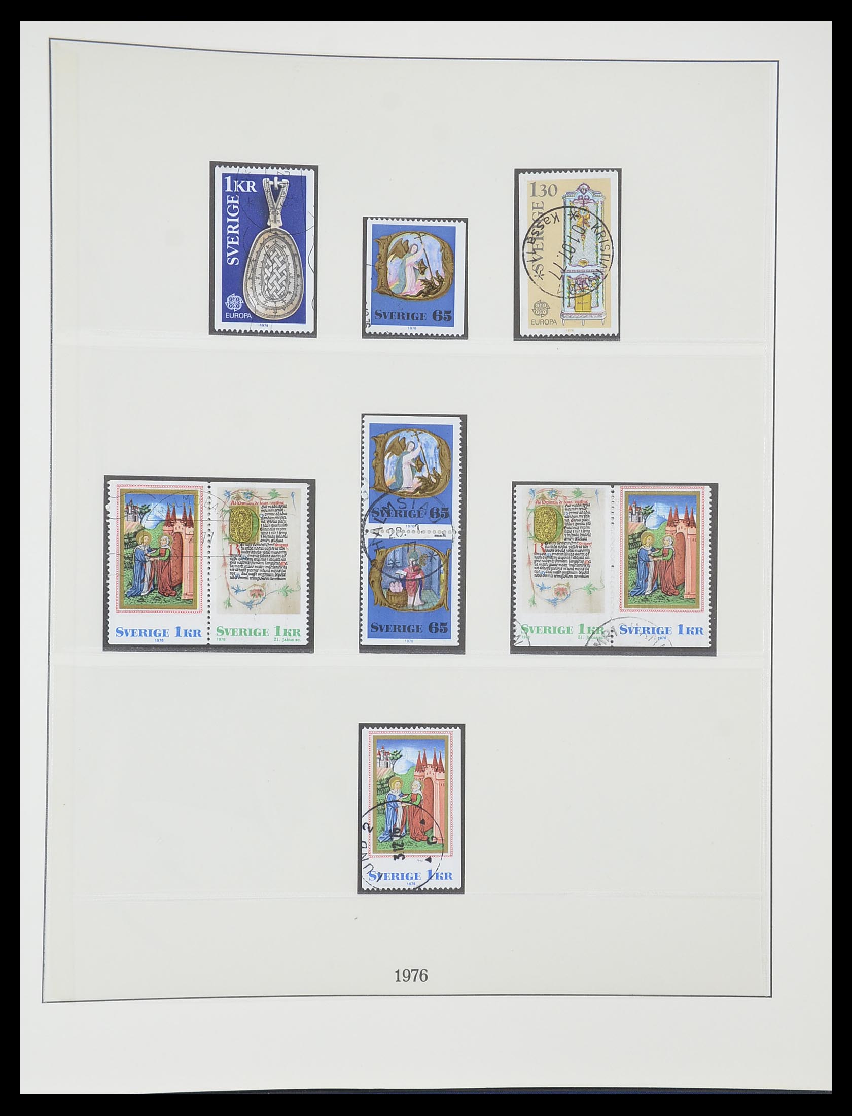 33567 114 - Postzegelverzameling 33567 Zweden 1855-1976.
