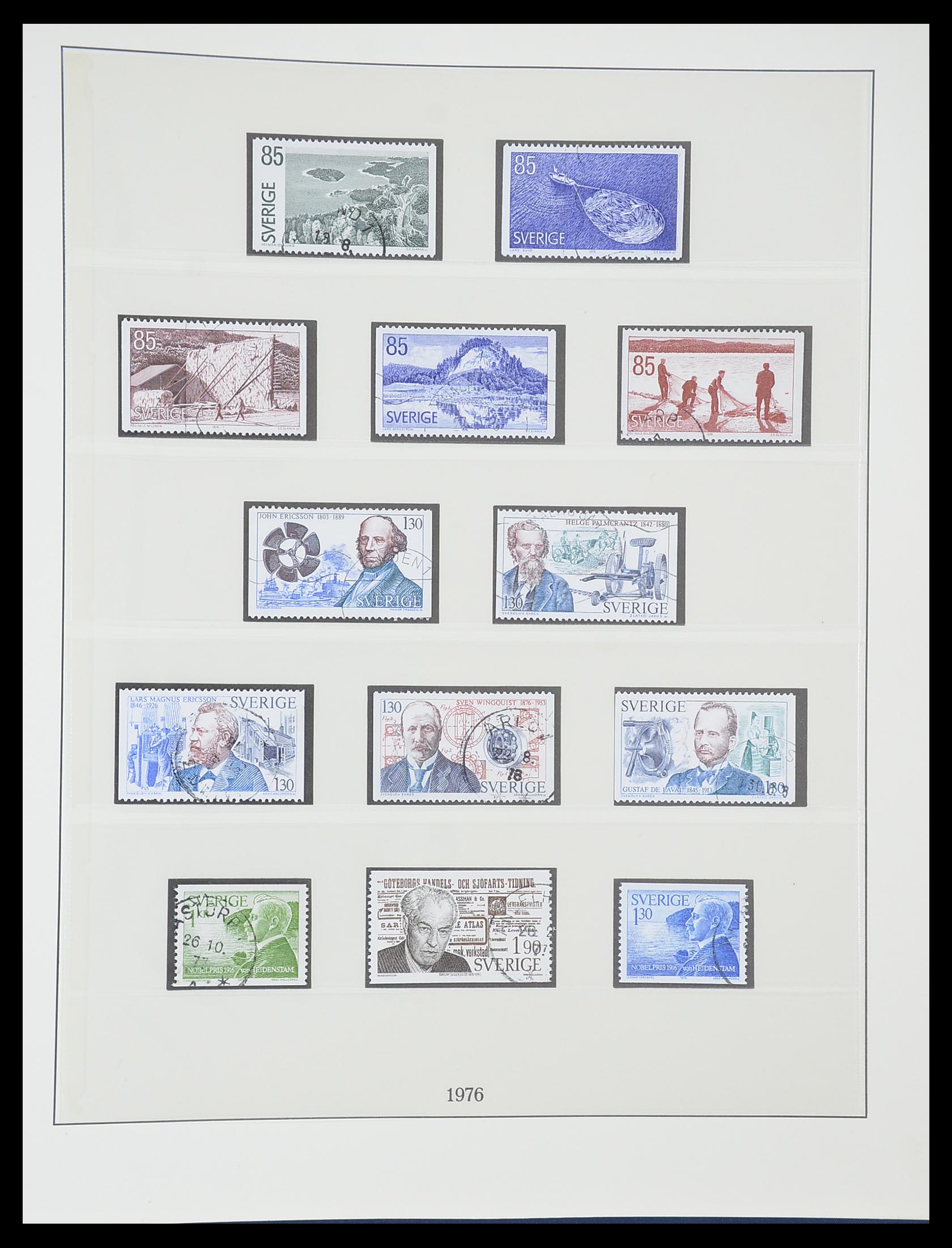 33567 115 - Postzegelverzameling 33567 Zweden 1855-1976.