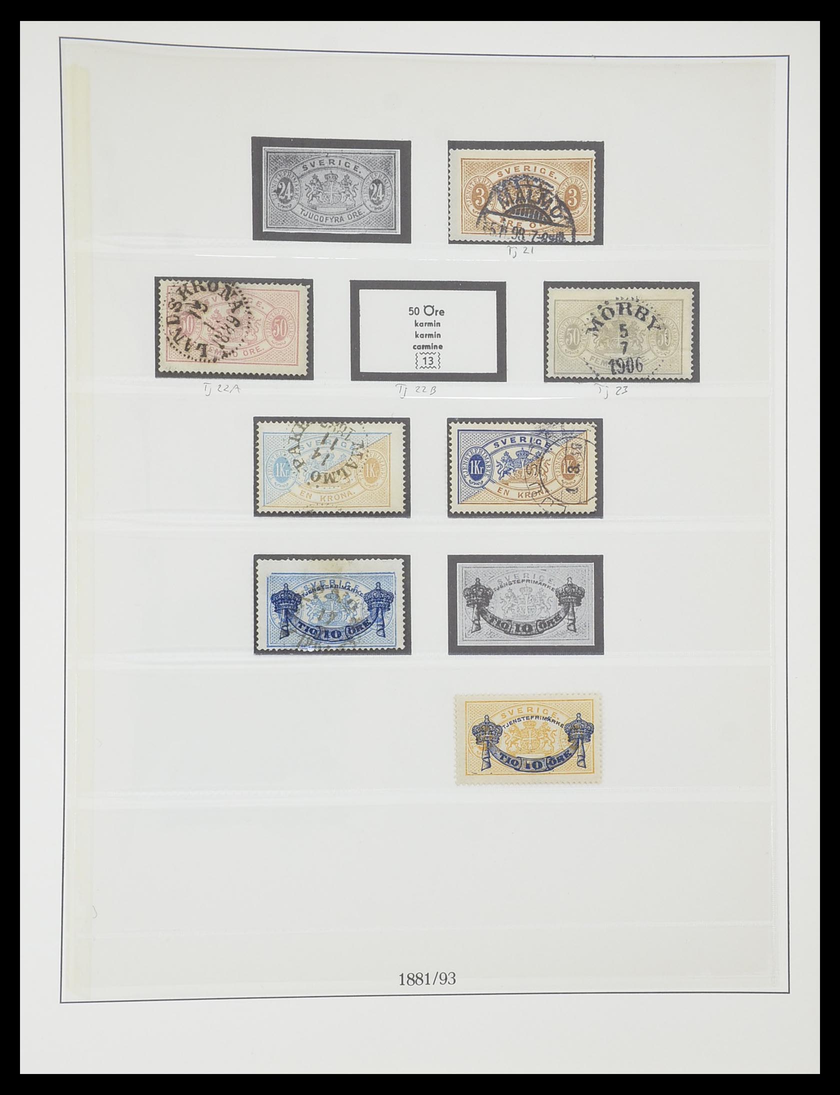 33567 118 - Postzegelverzameling 33567 Zweden 1855-1976.