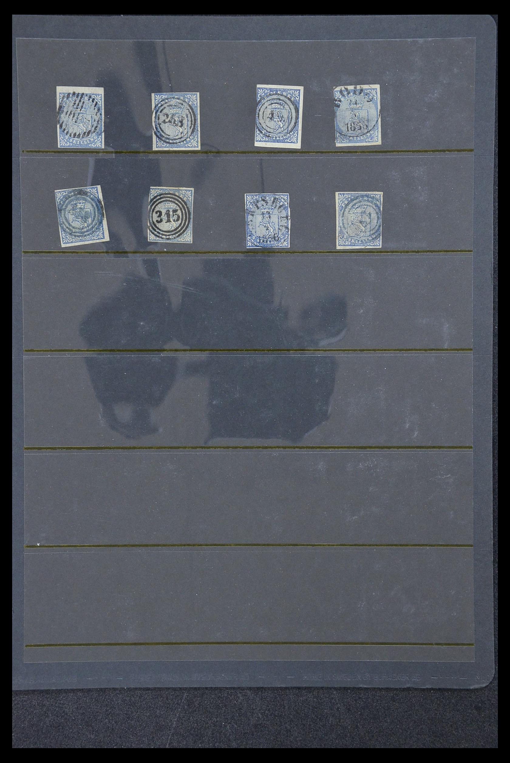 33568 005 - Stamp collection 33568 Scandinavia 1855-1976.