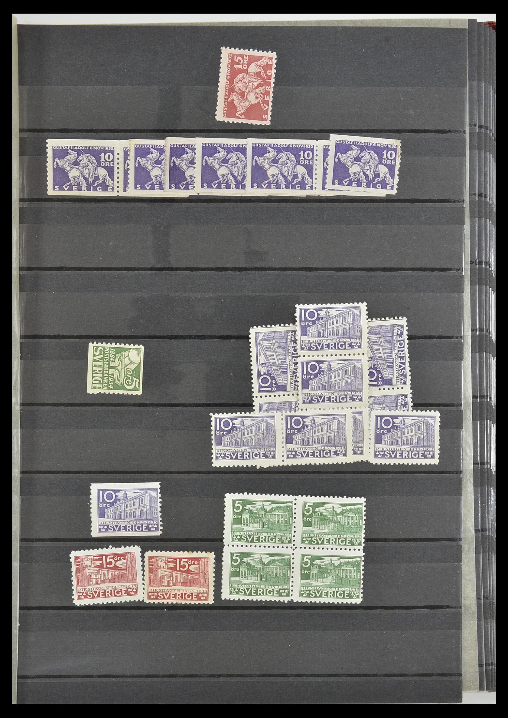 33568 013 - Postzegelverzameling 33568 Scandinavië 1855-1976.