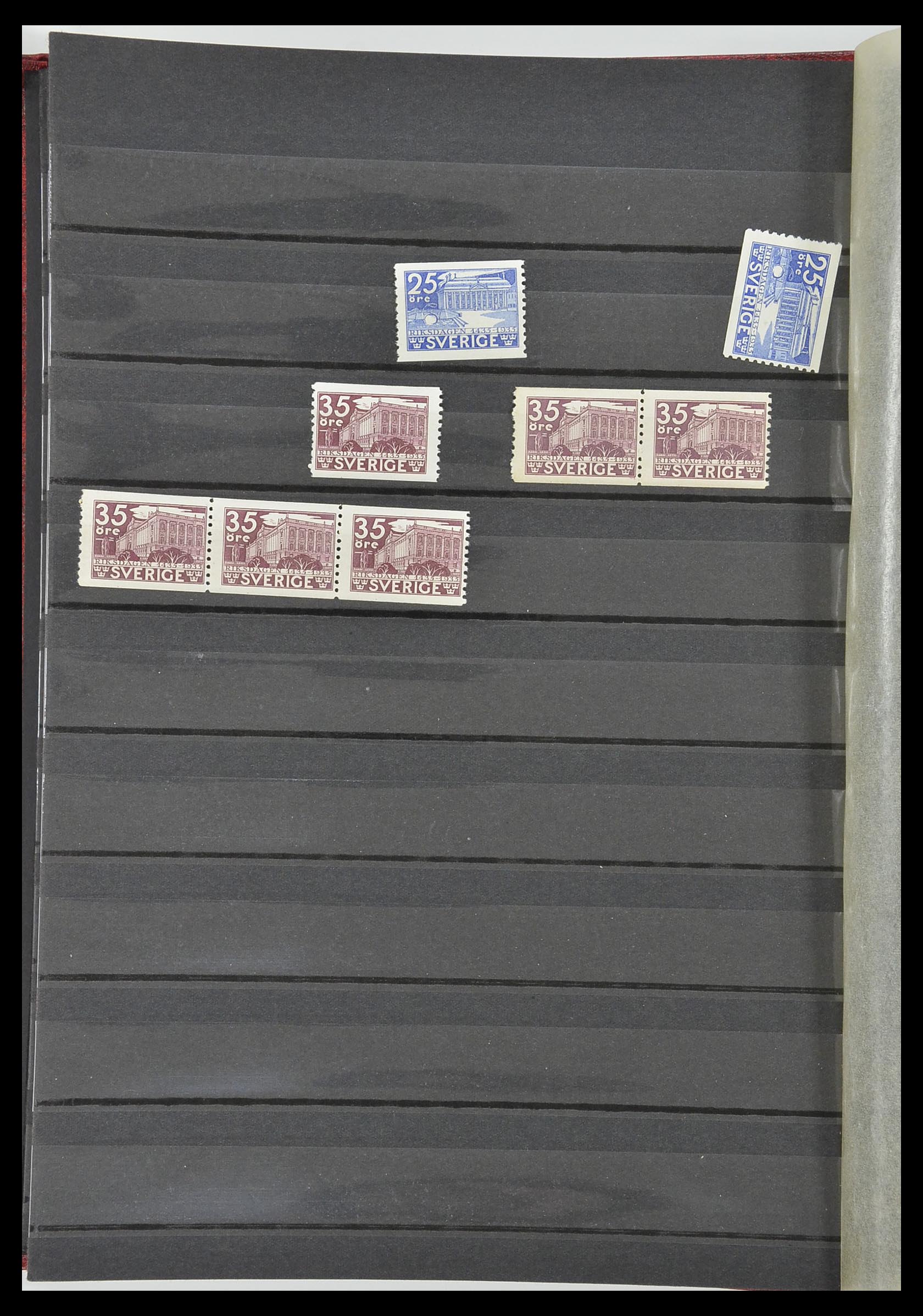 33568 014 - Postzegelverzameling 33568 Scandinavië 1855-1976.