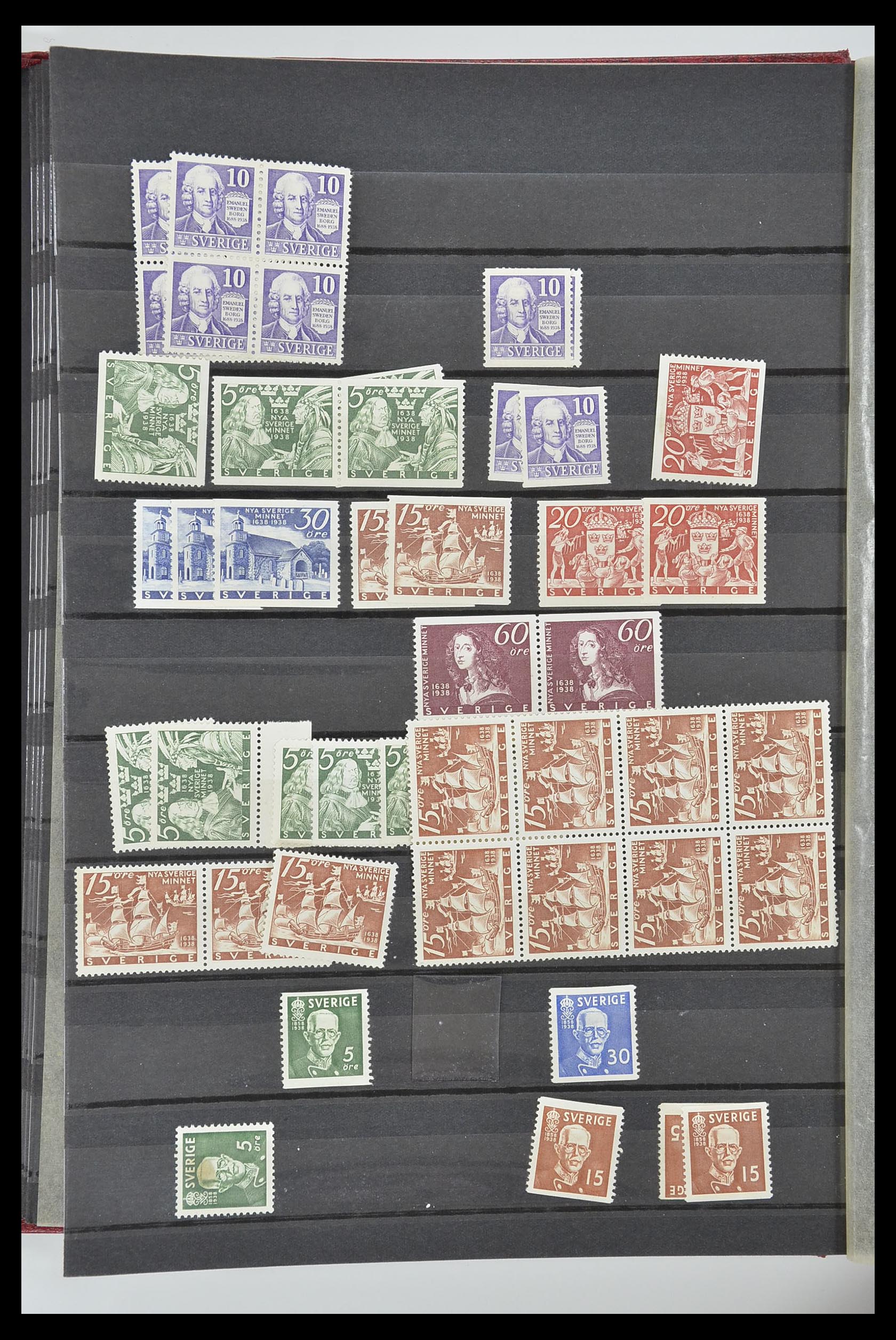 33568 015 - Postzegelverzameling 33568 Scandinavië 1855-1976.