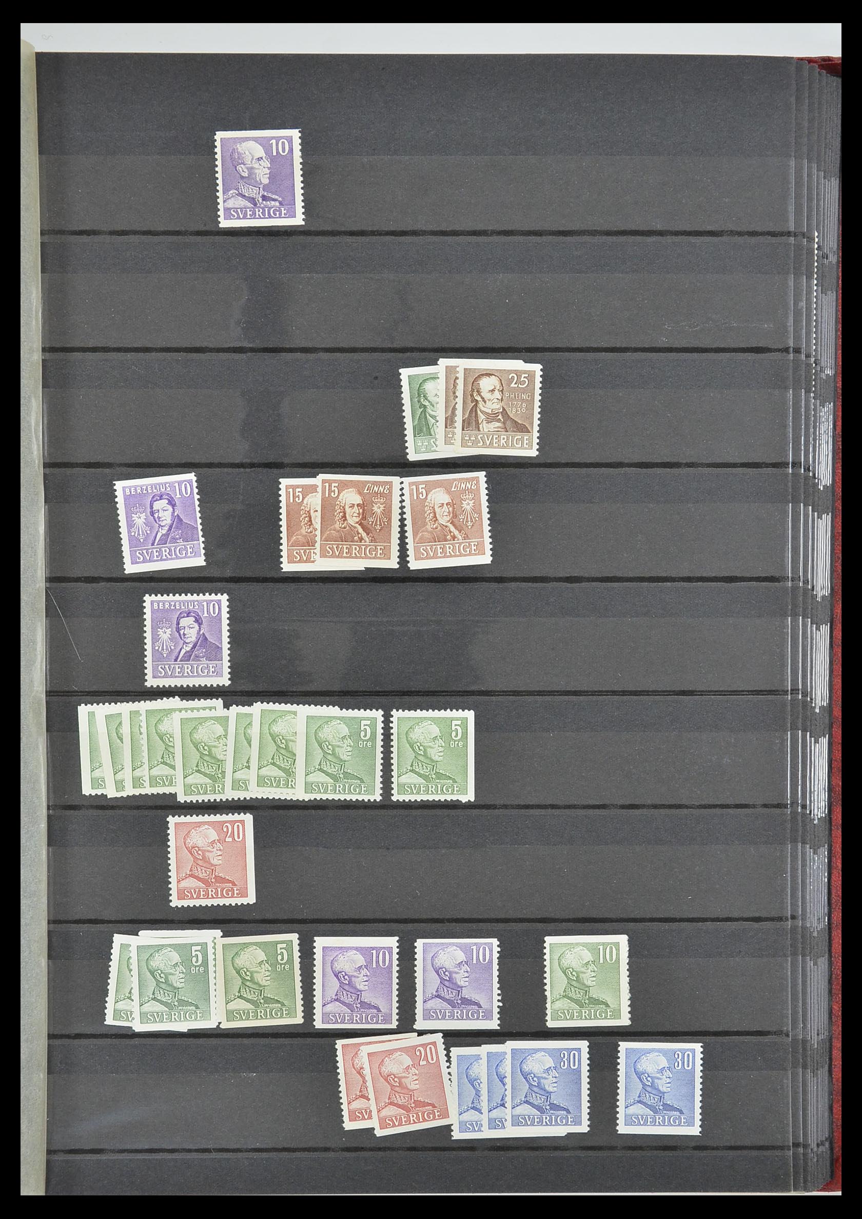 33568 016 - Postzegelverzameling 33568 Scandinavië 1855-1976.