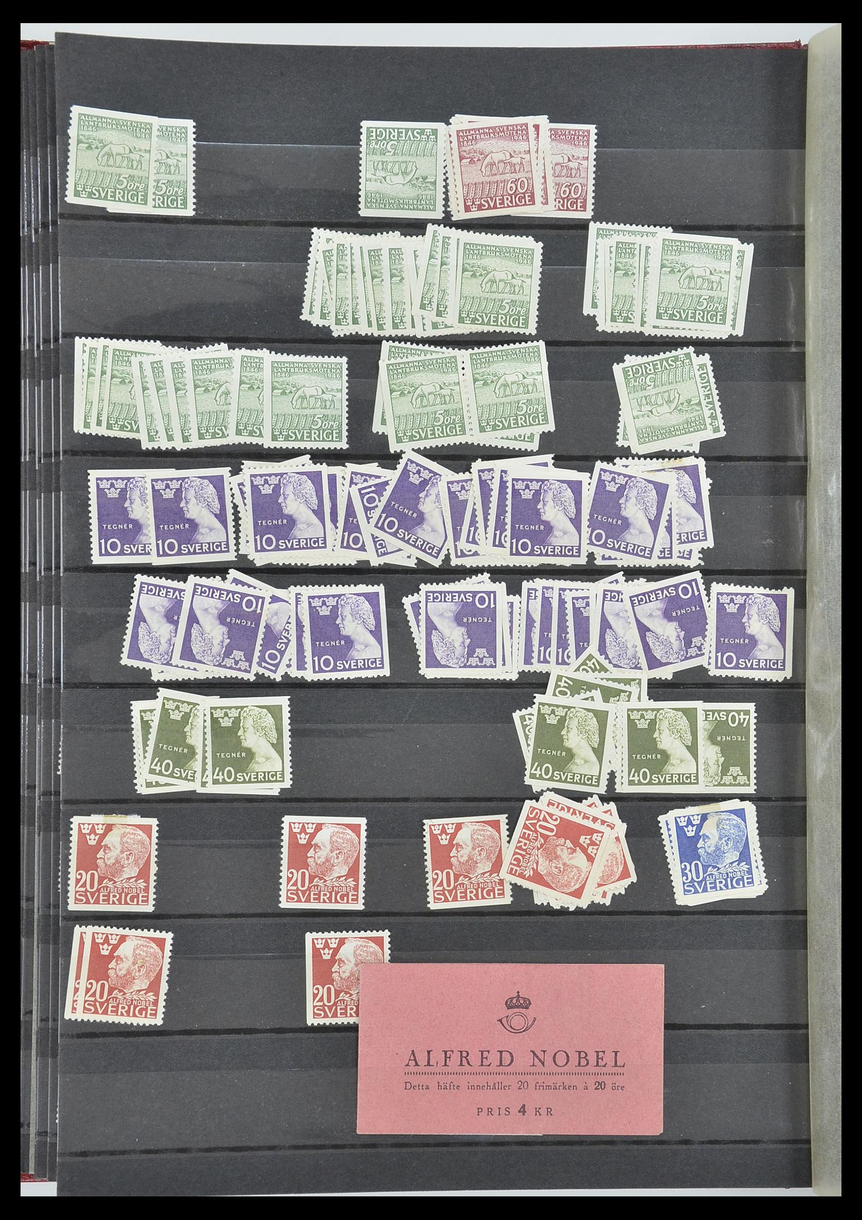 33568 022 - Postzegelverzameling 33568 Scandinavië 1855-1976.