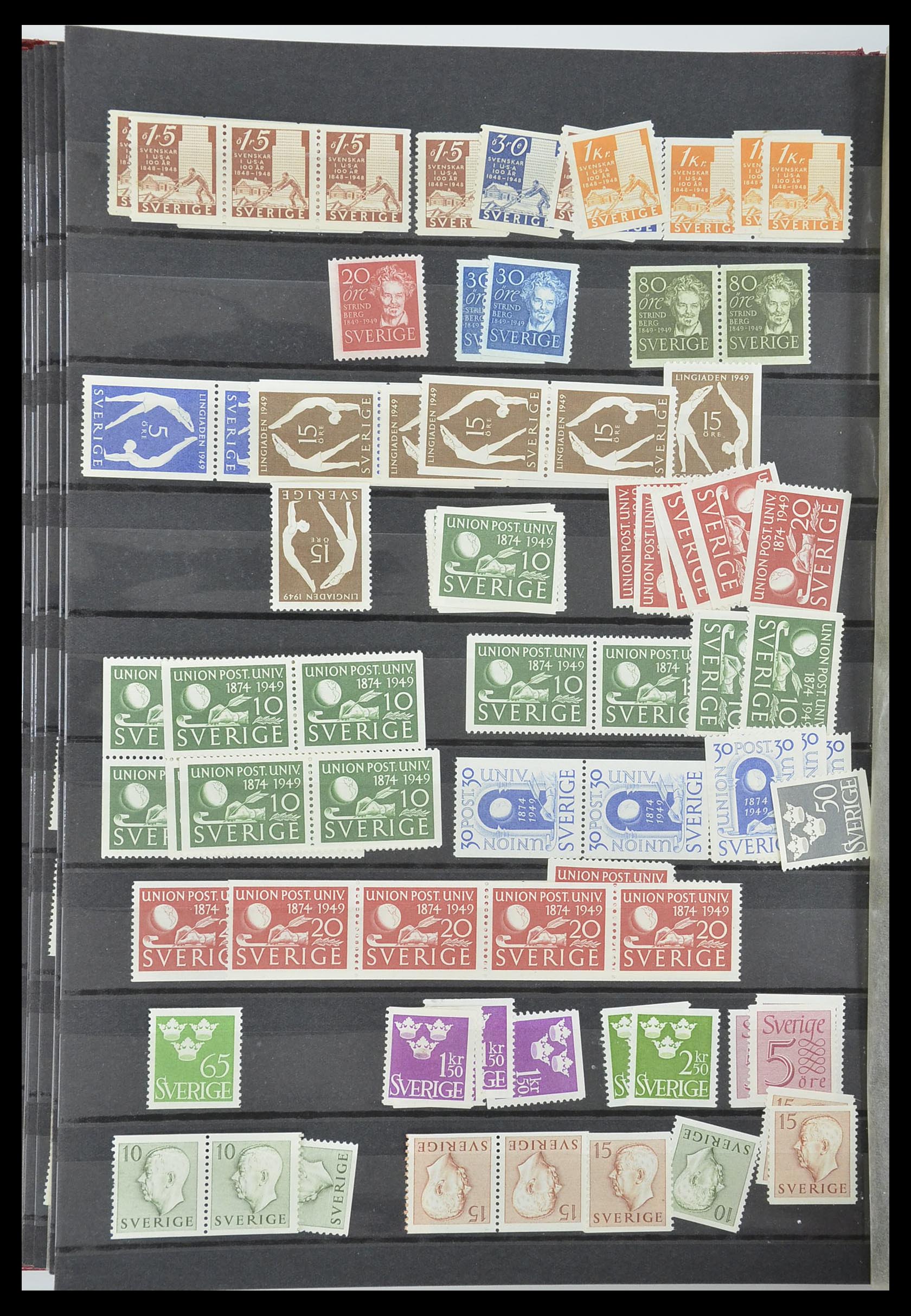 33568 023 - Stamp collection 33568 Scandinavia 1855-1976.