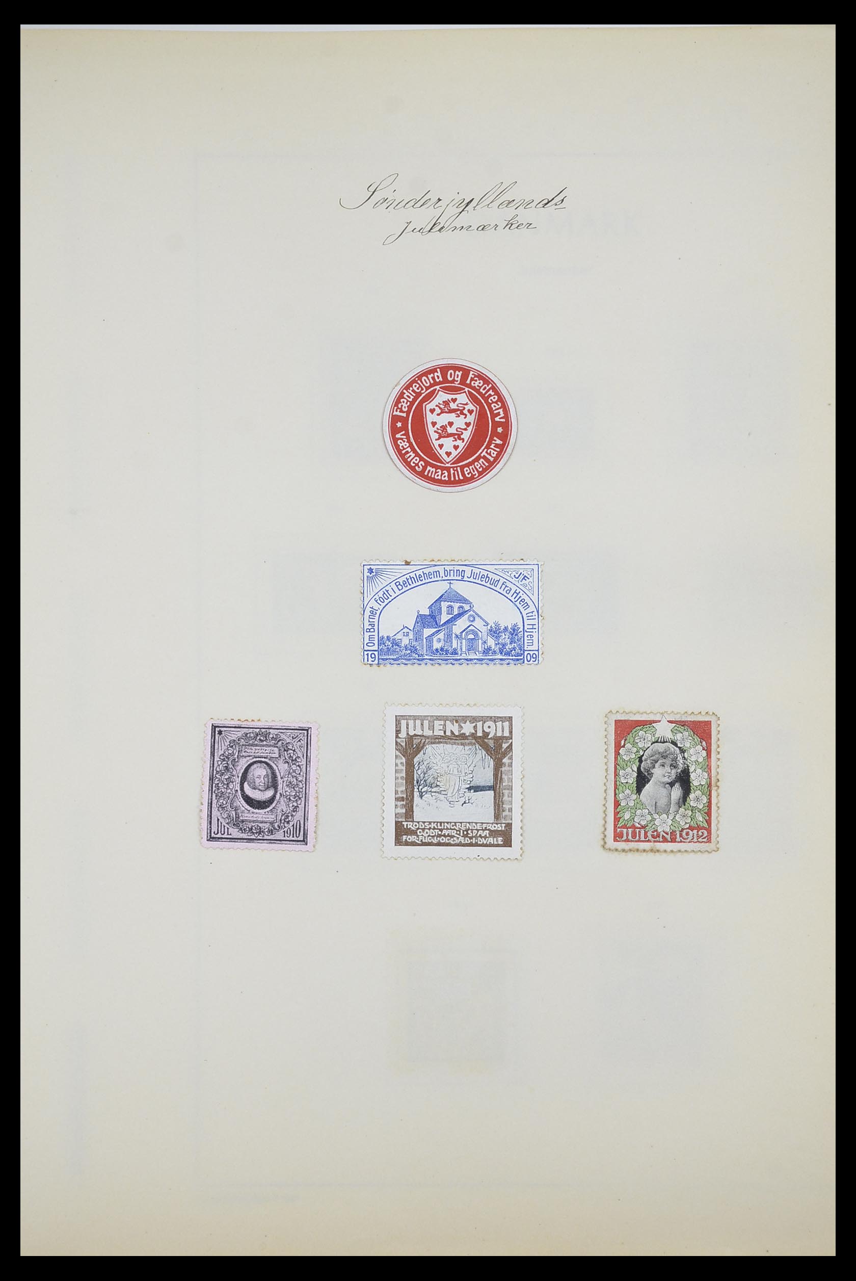 33575 003 - Postzegelverzameling 33575 Denemarken kerstzegels 1904-2018!