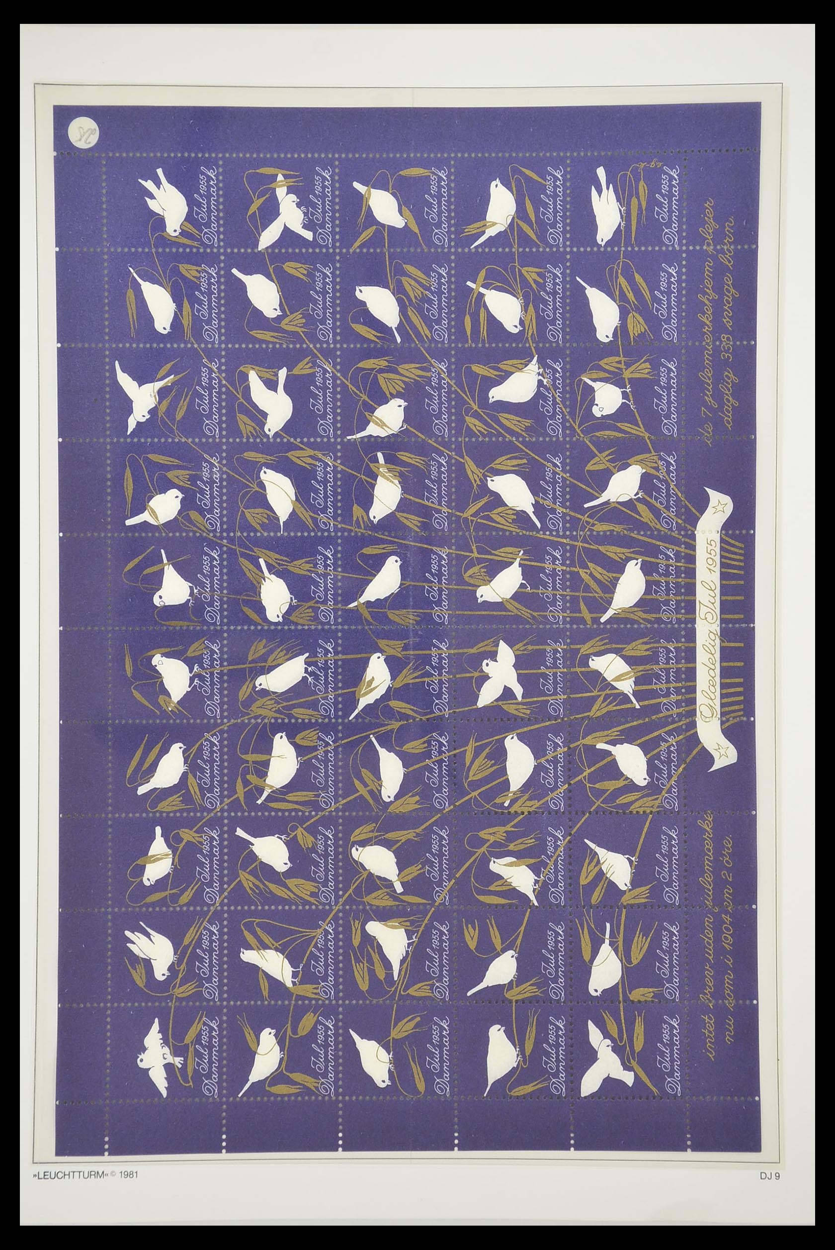 33575 013 - Postzegelverzameling 33575 Denemarken kerstzegels 1904-2018!