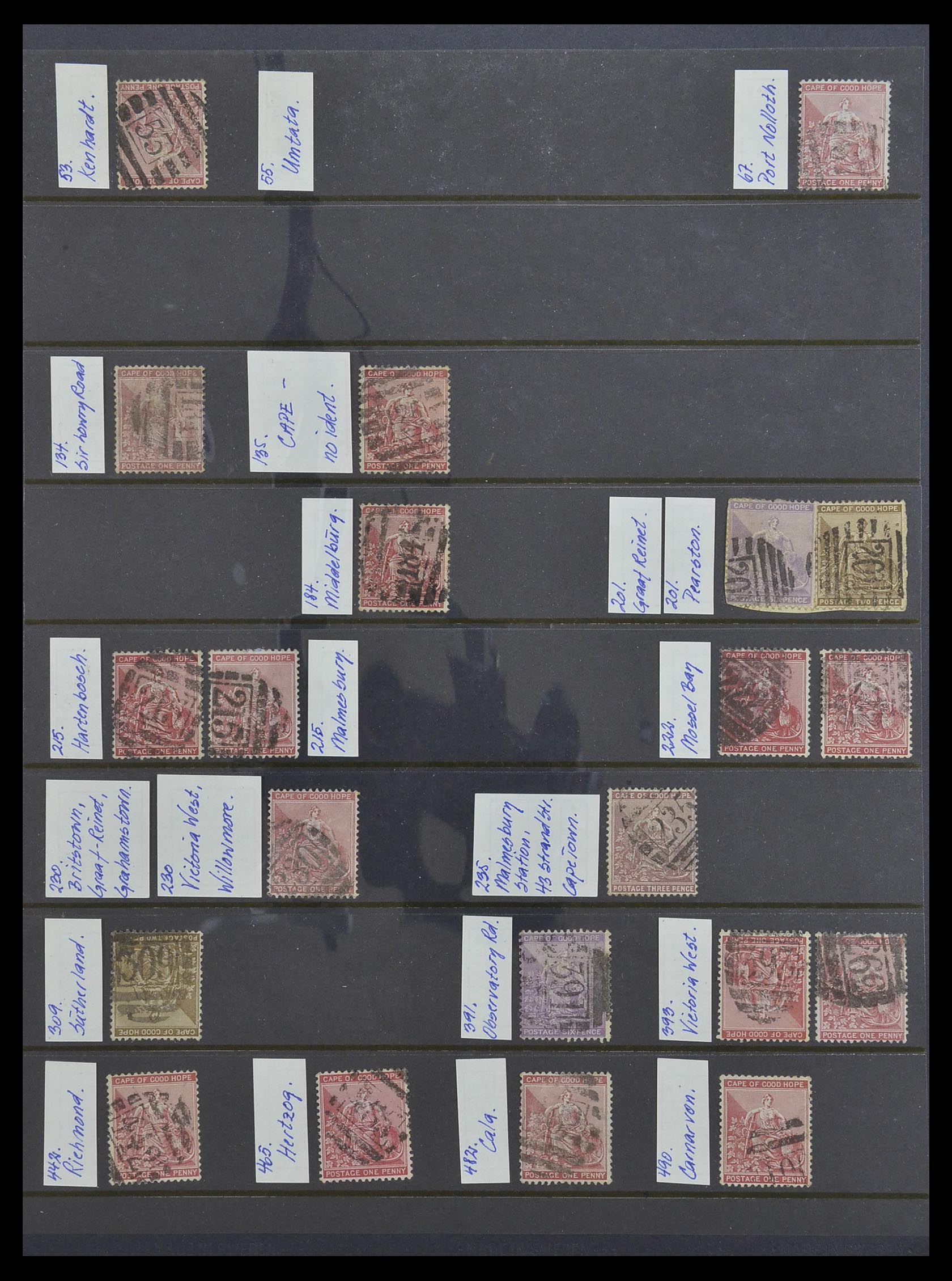 33576 010 - Postzegelverzameling 33576 Kaap de Goede Hoop.