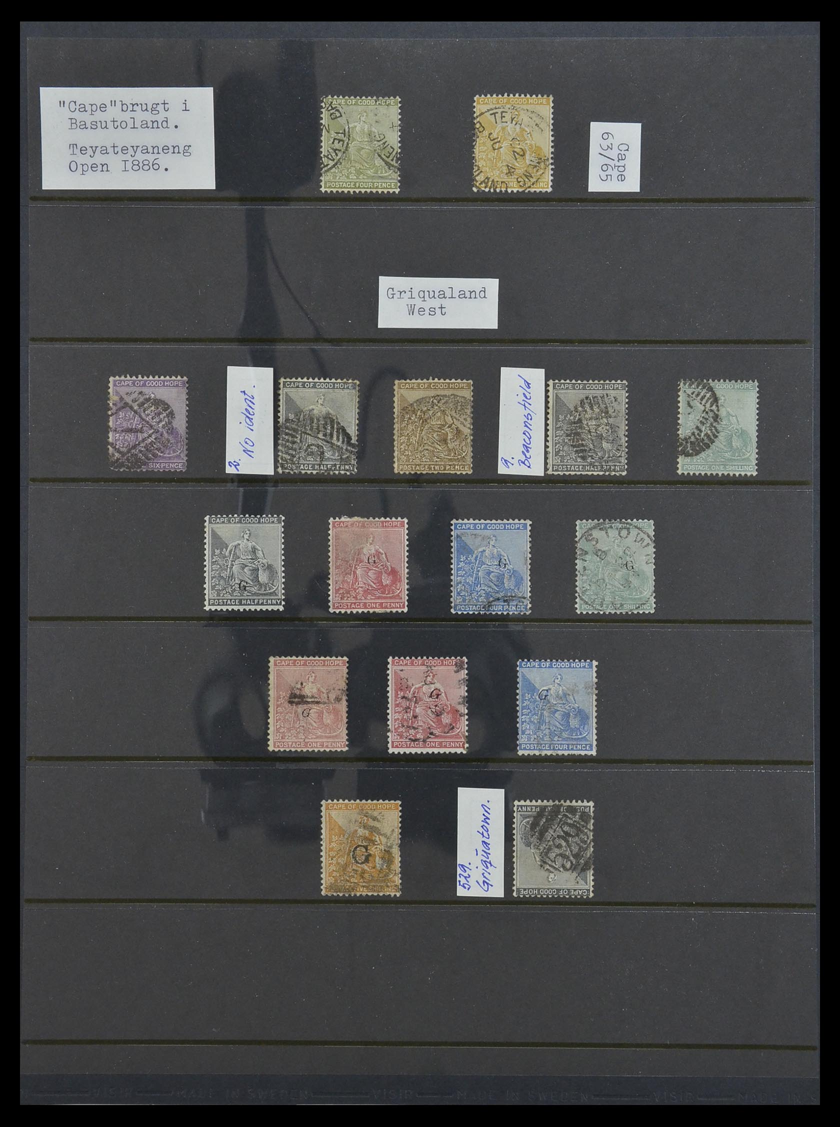 33576 012 - Postzegelverzameling 33576 Kaap de Goede Hoop.