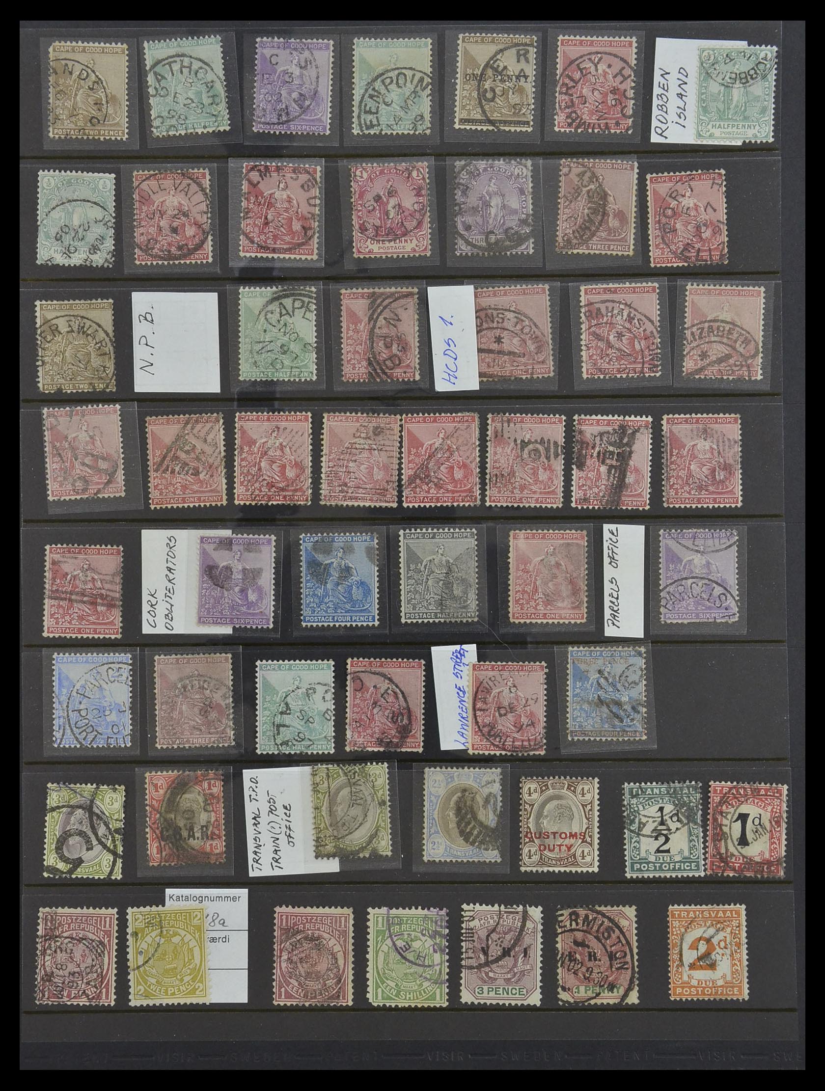 33576 015 - Postzegelverzameling 33576 Kaap de Goede Hoop.