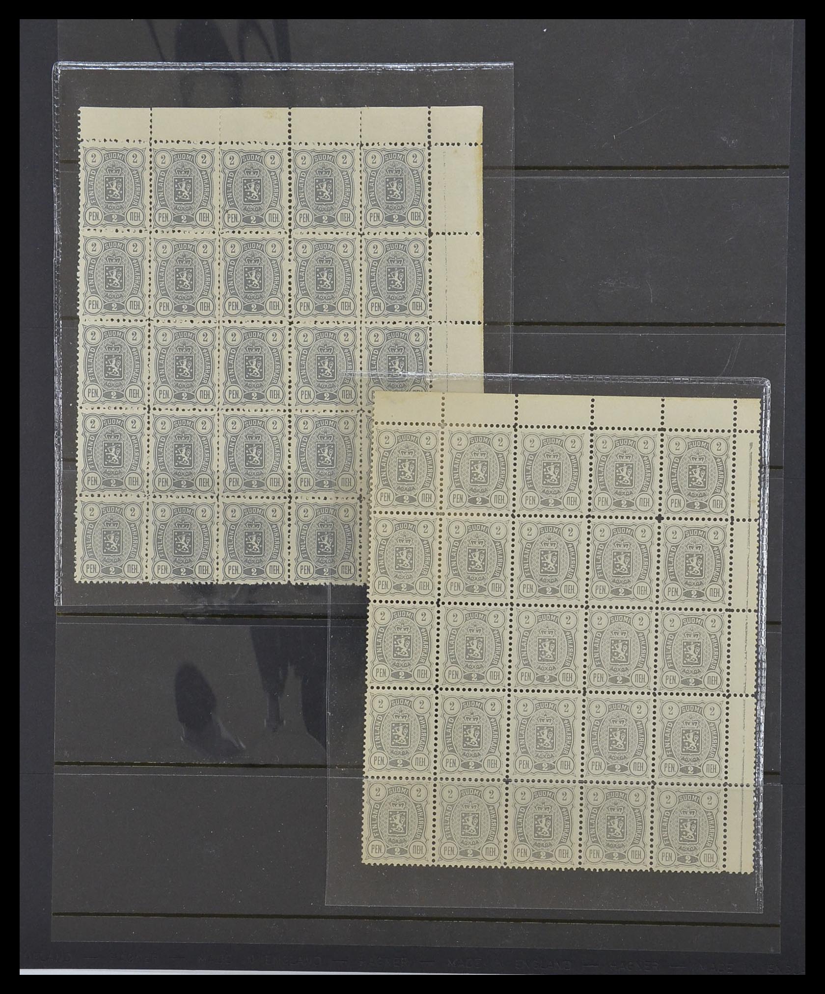 33577 009 - Postzegelverzameling 33577 Finland 1889-1895.