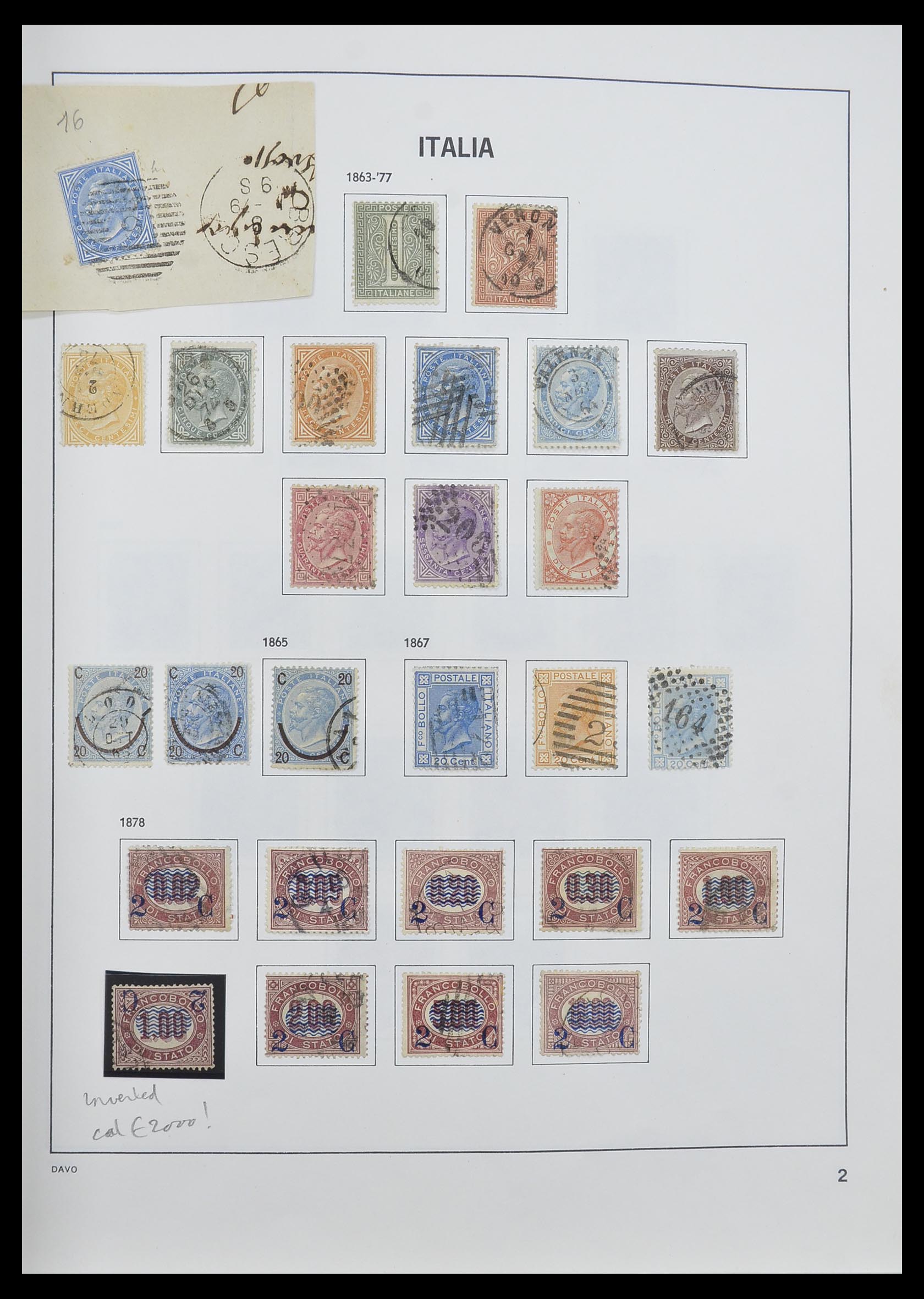 33580 003 - Stamp collection 33580 Italy supercollection 1861-1982.