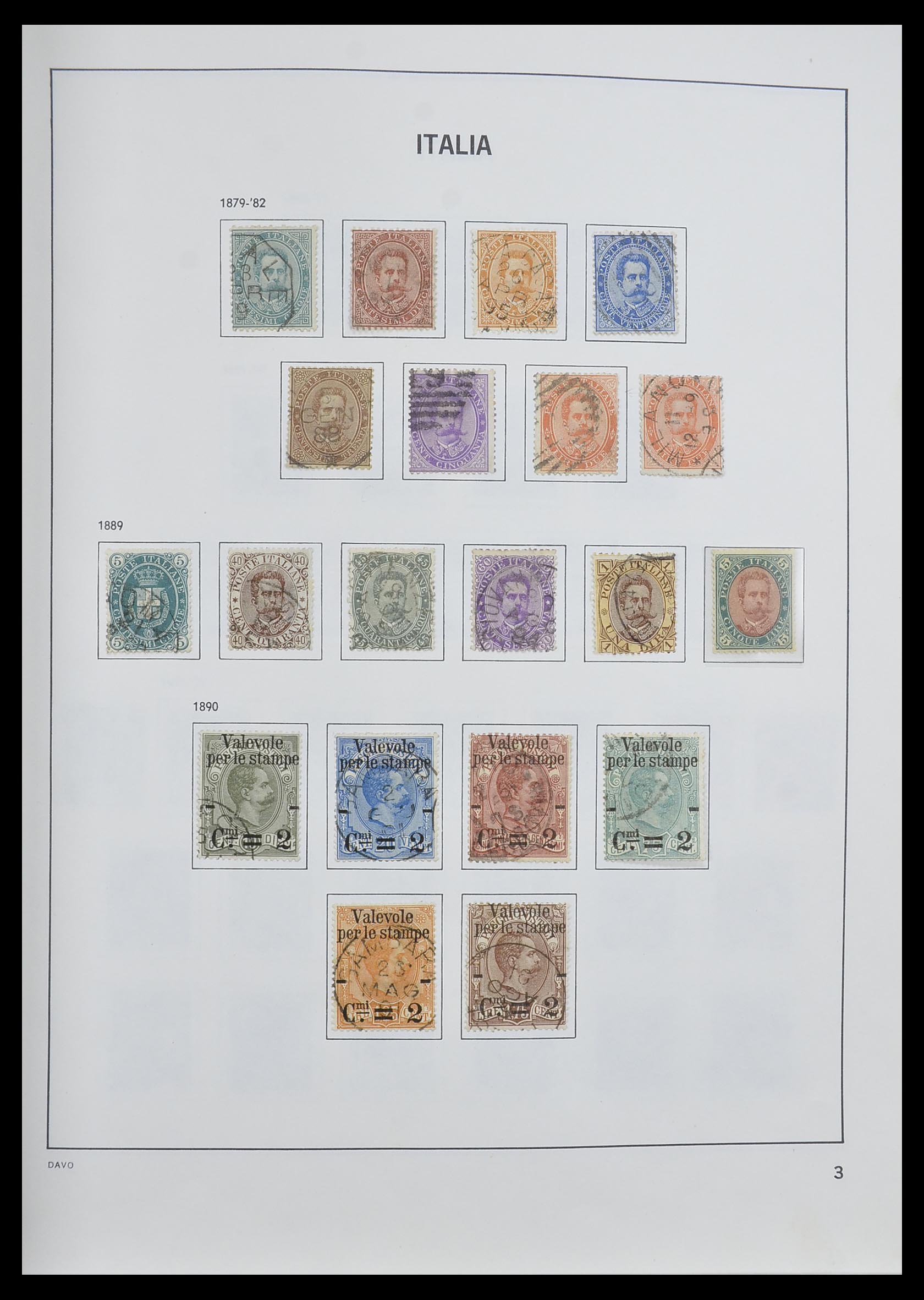 33580 004 - Stamp collection 33580 Italy supercollection 1861-1982.