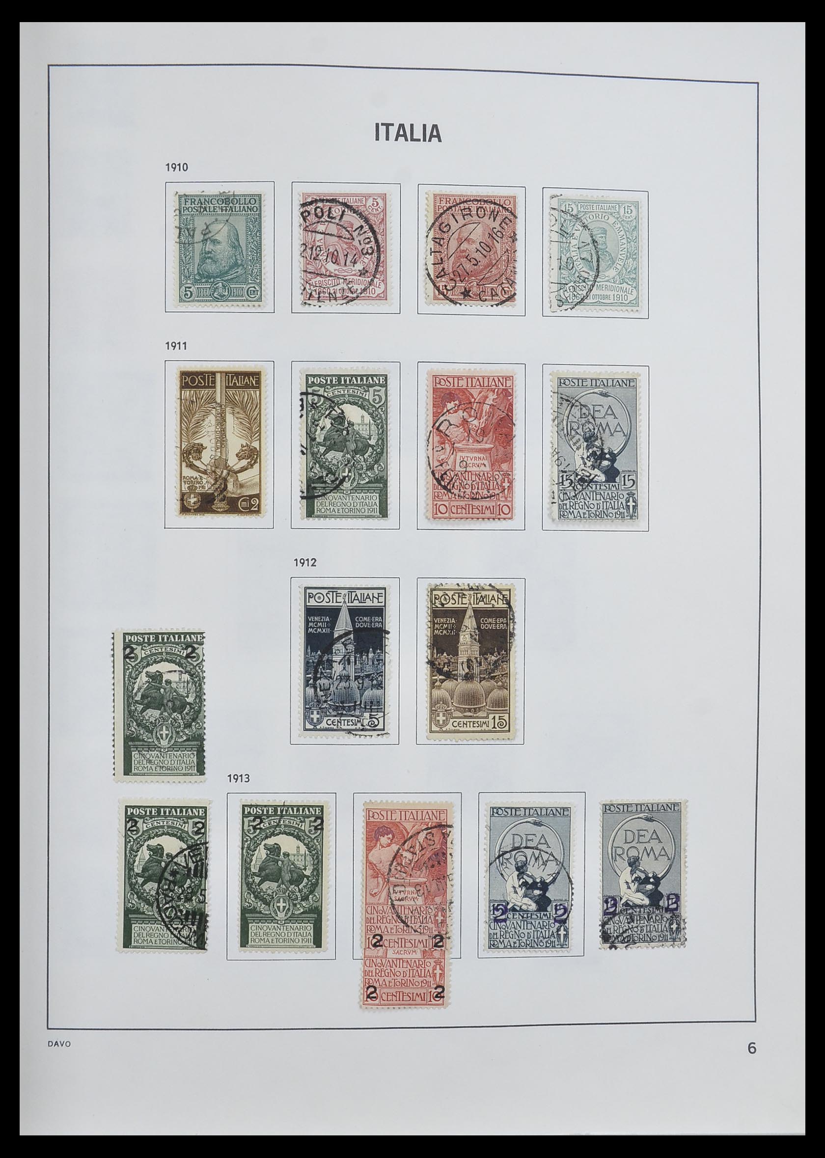 33580 007 - Stamp collection 33580 Italy supercollection 1861-1982.