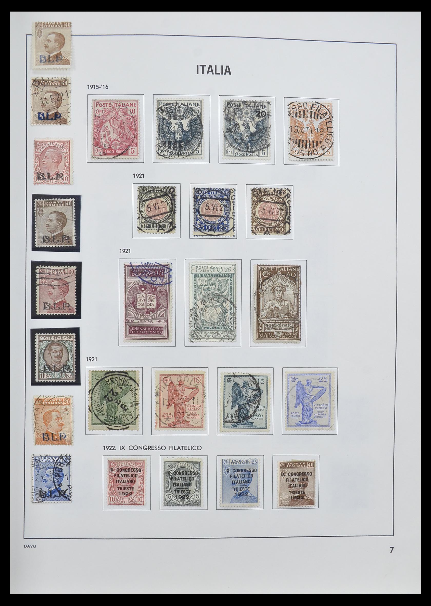 33580 008 - Stamp collection 33580 Italy supercollection 1861-1982.