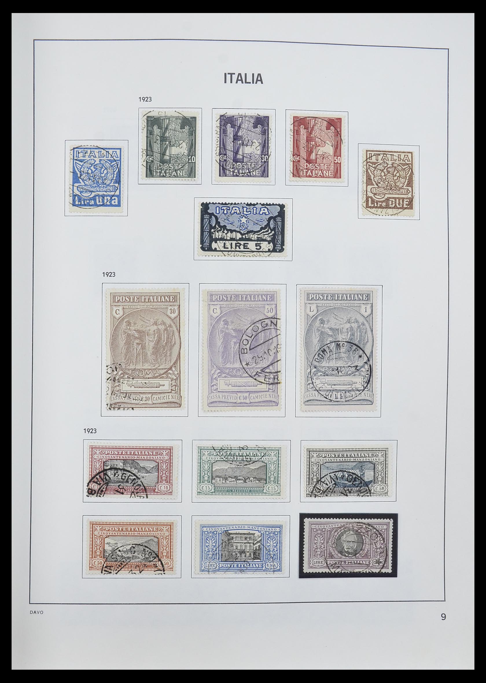 33580 010 - Stamp collection 33580 Italy supercollection 1861-1982.