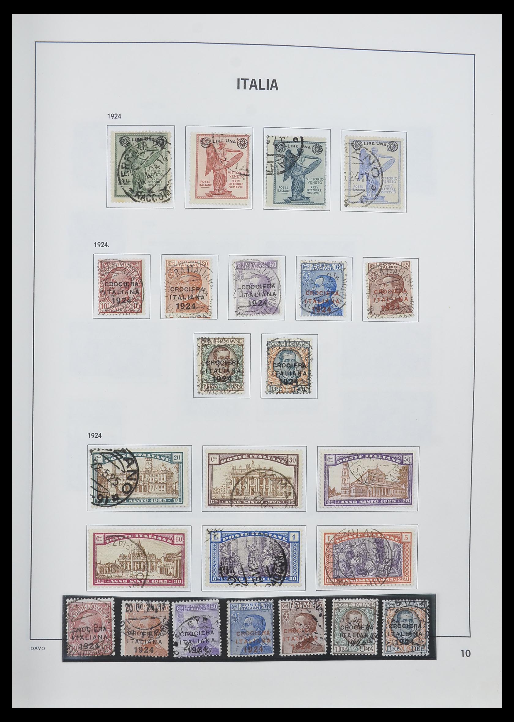 33580 012 - Stamp collection 33580 Italy supercollection 1861-1982.