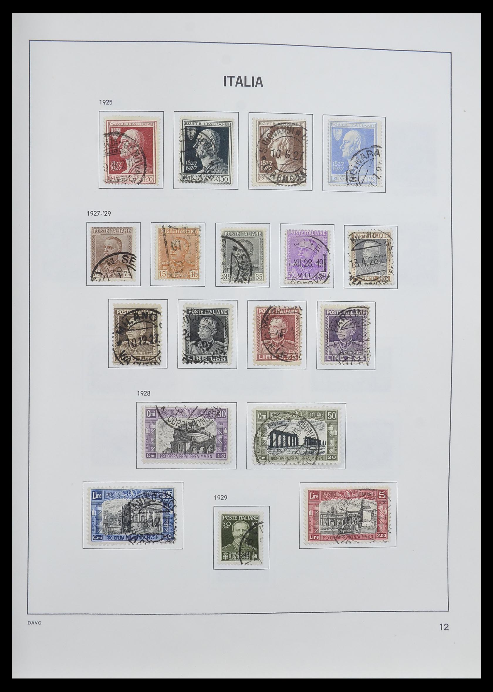 33580 014 - Stamp collection 33580 Italy supercollection 1861-1982.