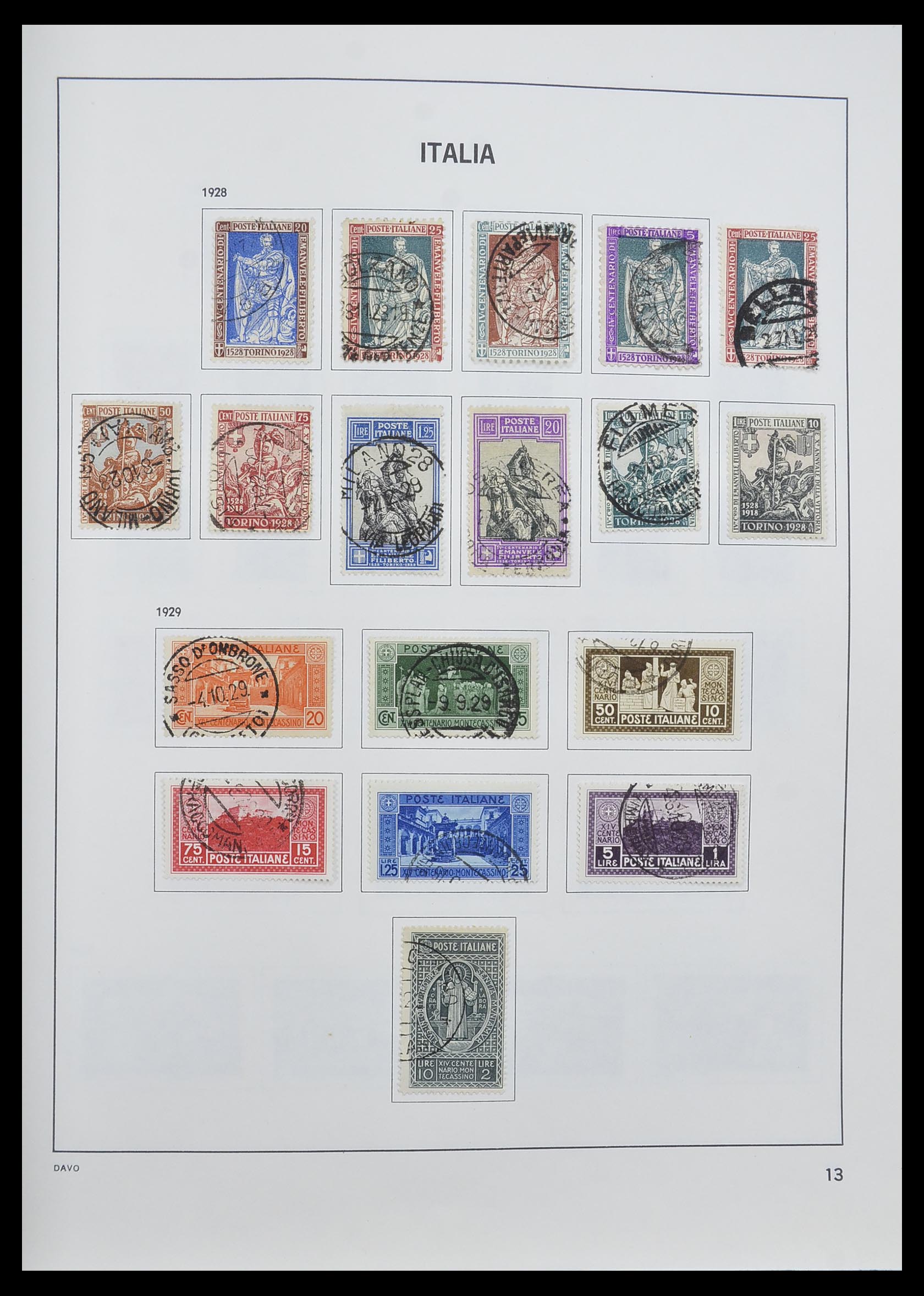 33580 015 - Stamp collection 33580 Italy supercollection 1861-1982.