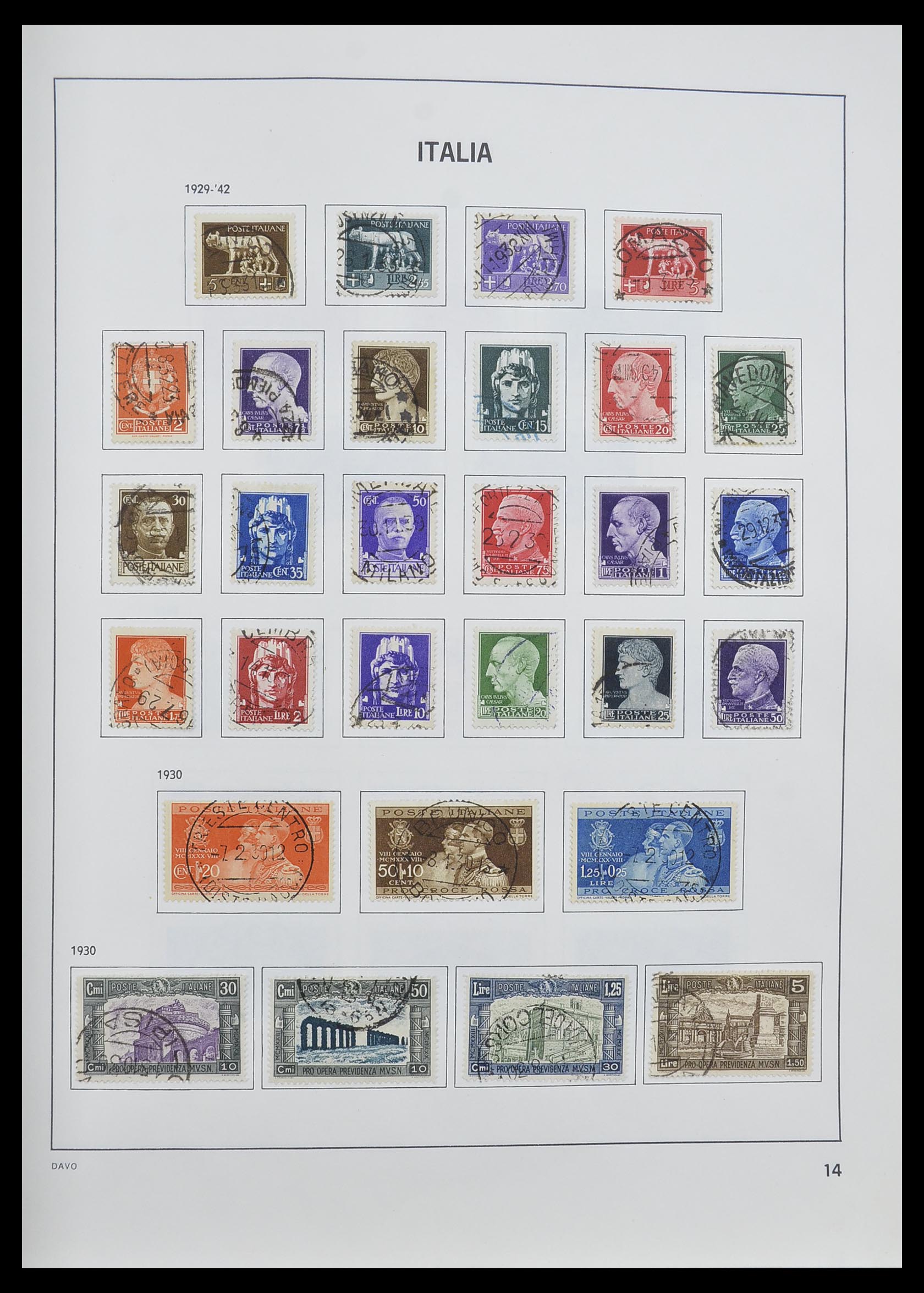 33580 016 - Stamp collection 33580 Italy supercollection 1861-1982.