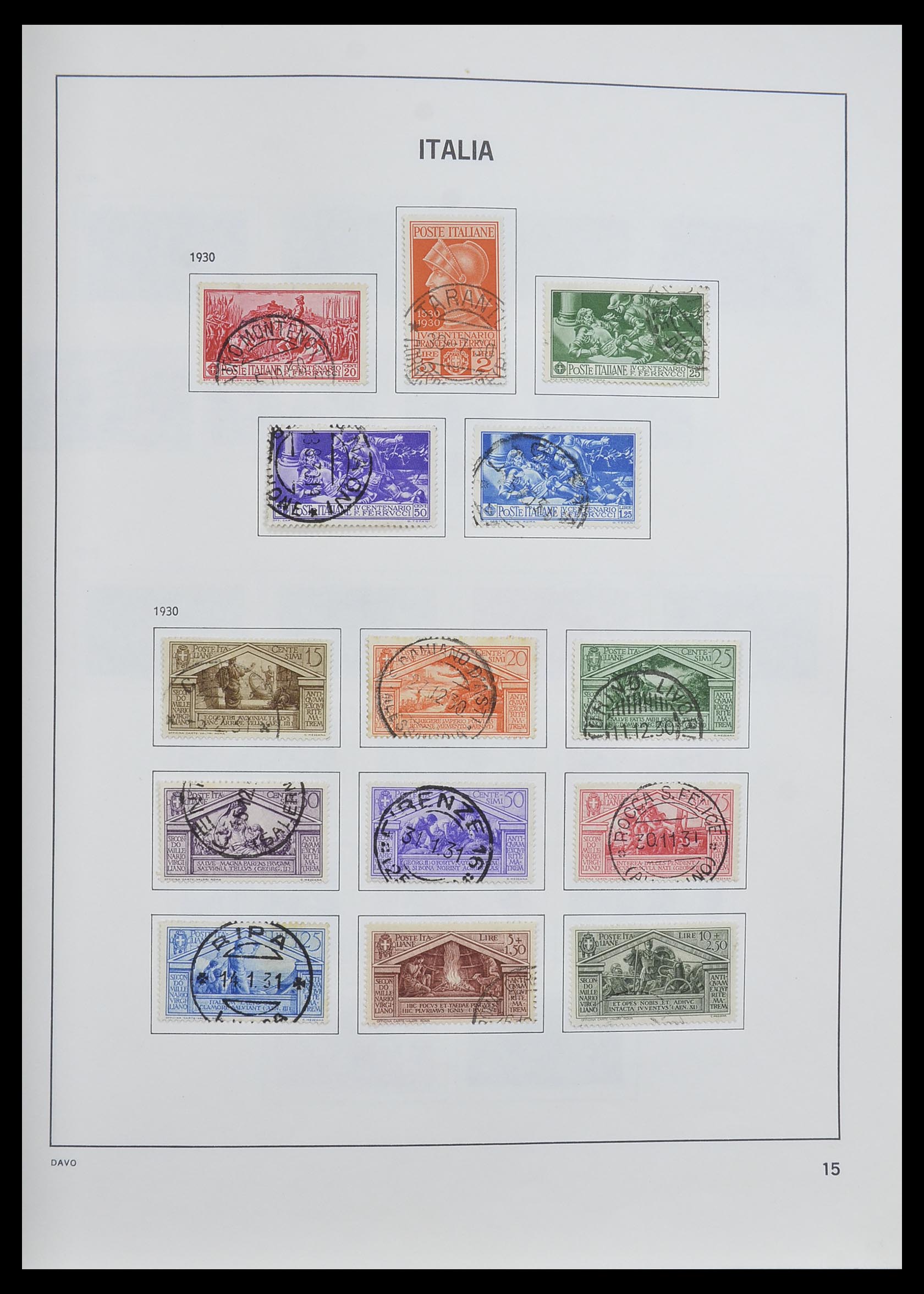 33580 017 - Stamp collection 33580 Italy supercollection 1861-1982.