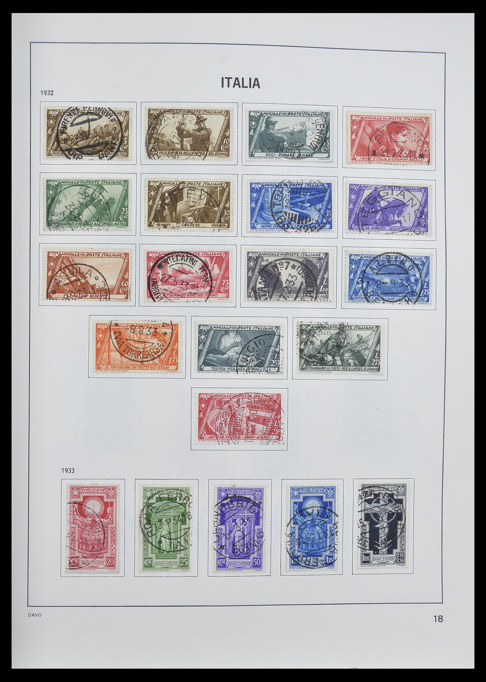 33580 020 - Stamp collection 33580 Italy supercollection 1861-1982.