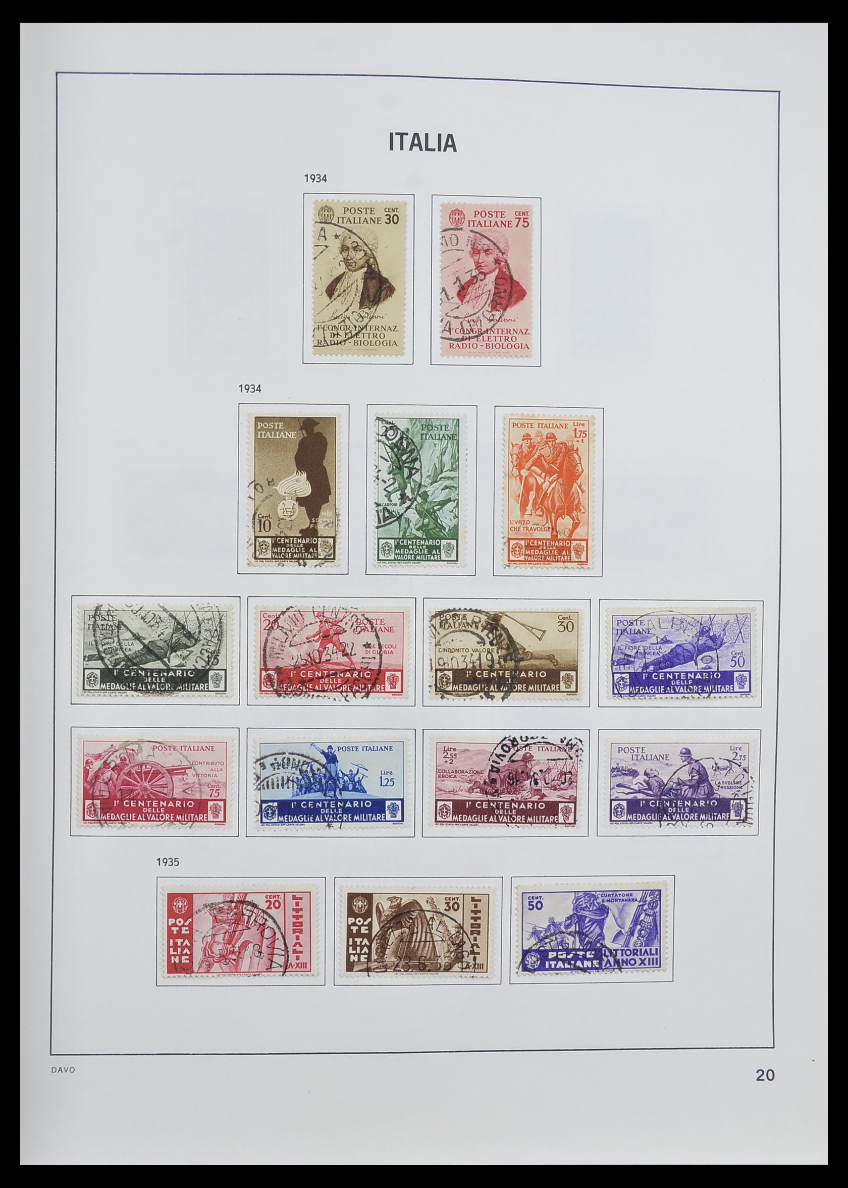 33580 022 - Stamp collection 33580 Italy supercollection 1861-1982.