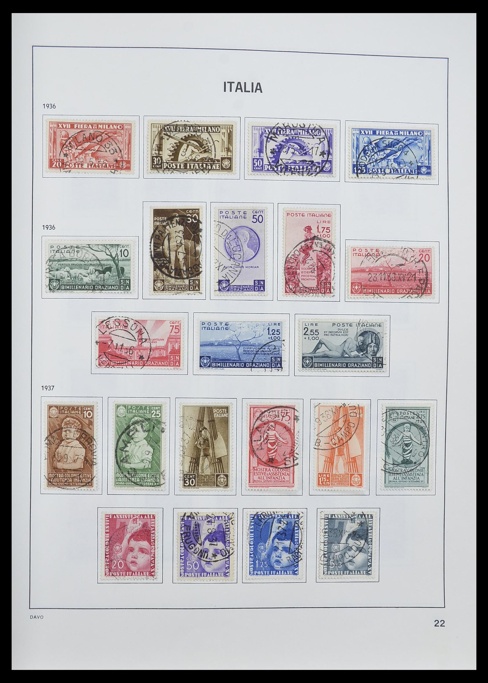33580 025 - Stamp collection 33580 Italy supercollection 1861-1982.
