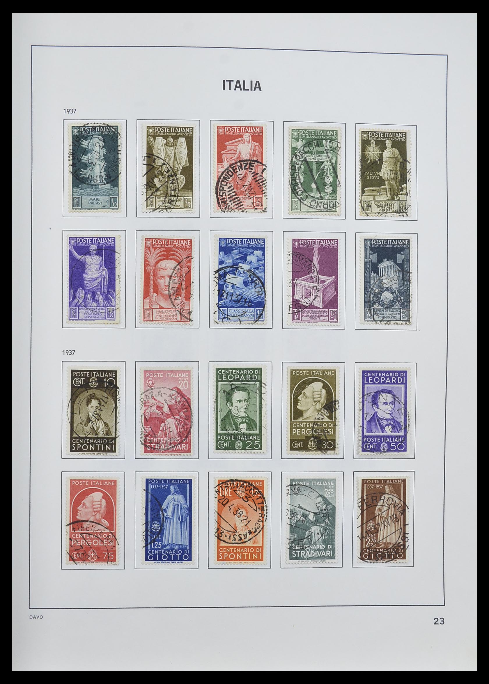 33580 026 - Stamp collection 33580 Italy supercollection 1861-1982.