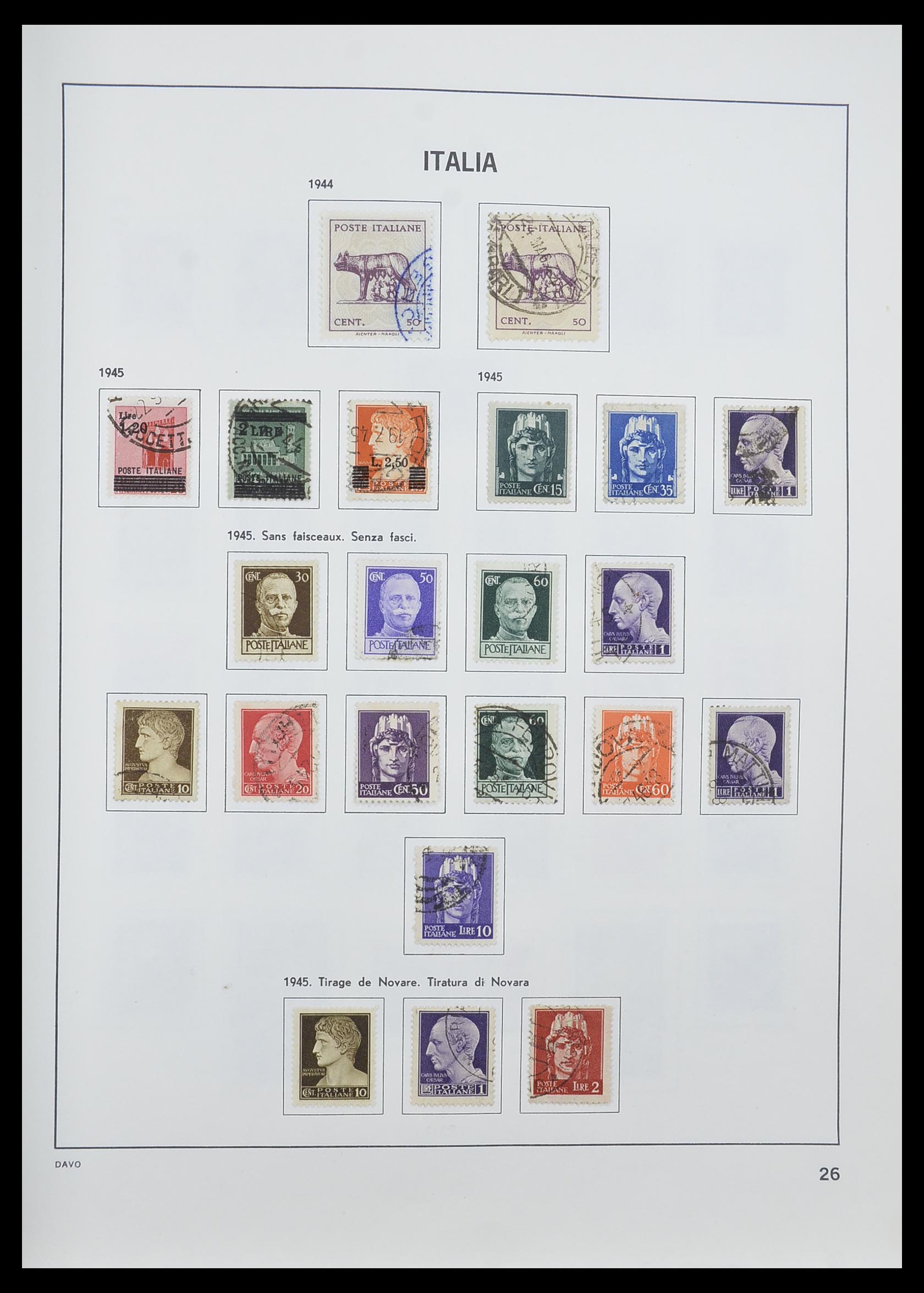 33580 029 - Stamp collection 33580 Italy supercollection 1861-1982.