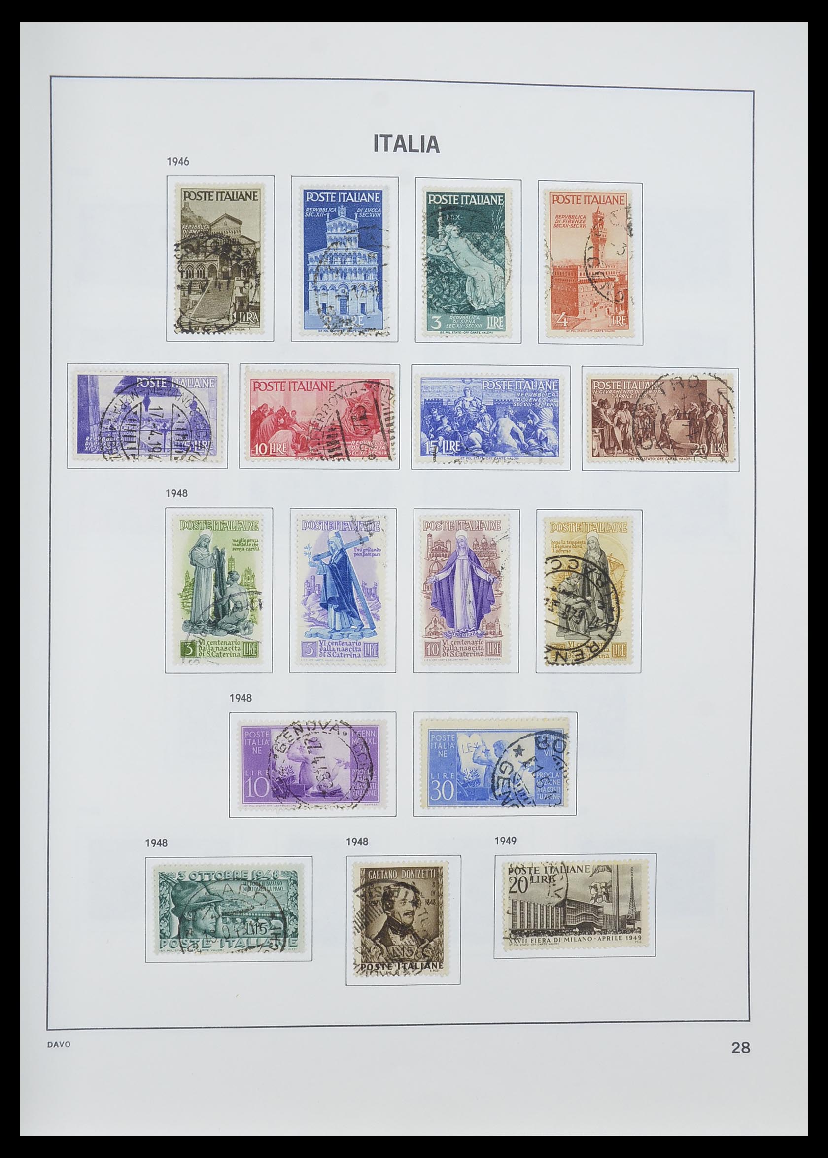 33580 031 - Stamp collection 33580 Italy supercollection 1861-1982.