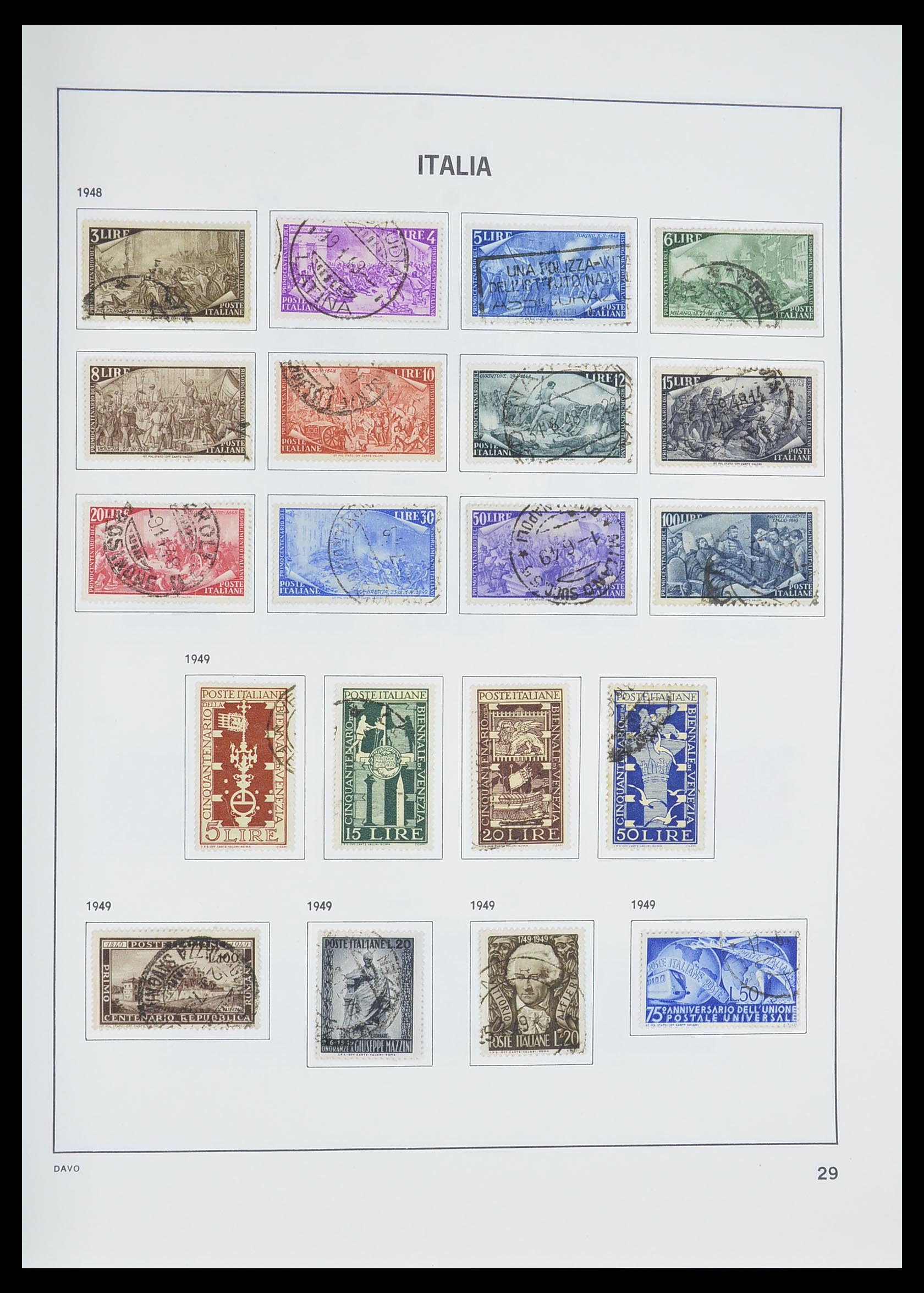 33580 032 - Stamp collection 33580 Italy supercollection 1861-1982.