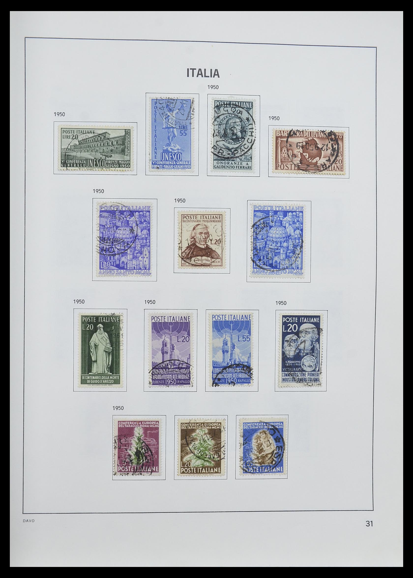 33580 034 - Stamp collection 33580 Italy supercollection 1861-1982.